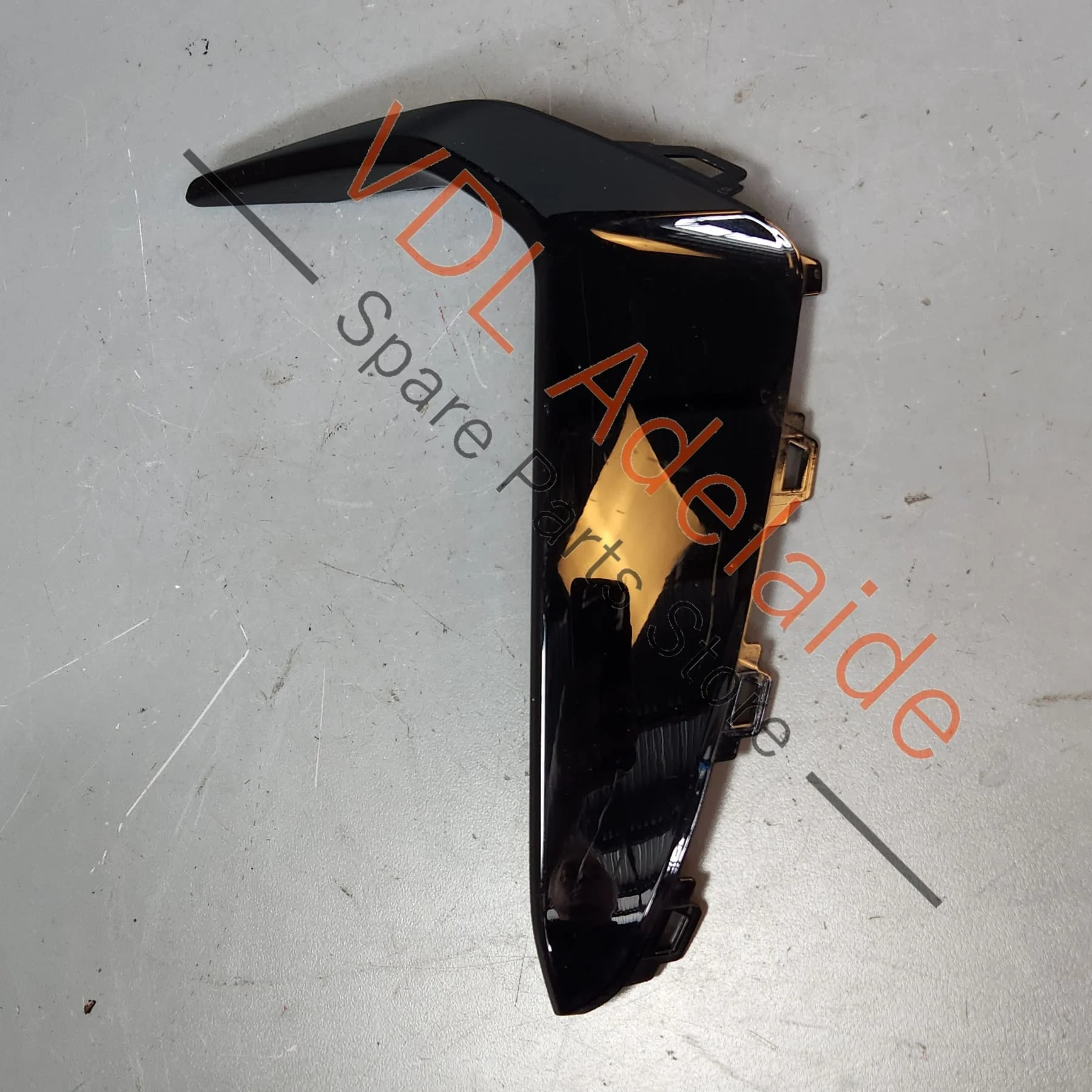 Audi RSQ3 F3 Front Bumper Spoiler for Grille Right Side 83A807246 T94 Black Gloss - Image 5
