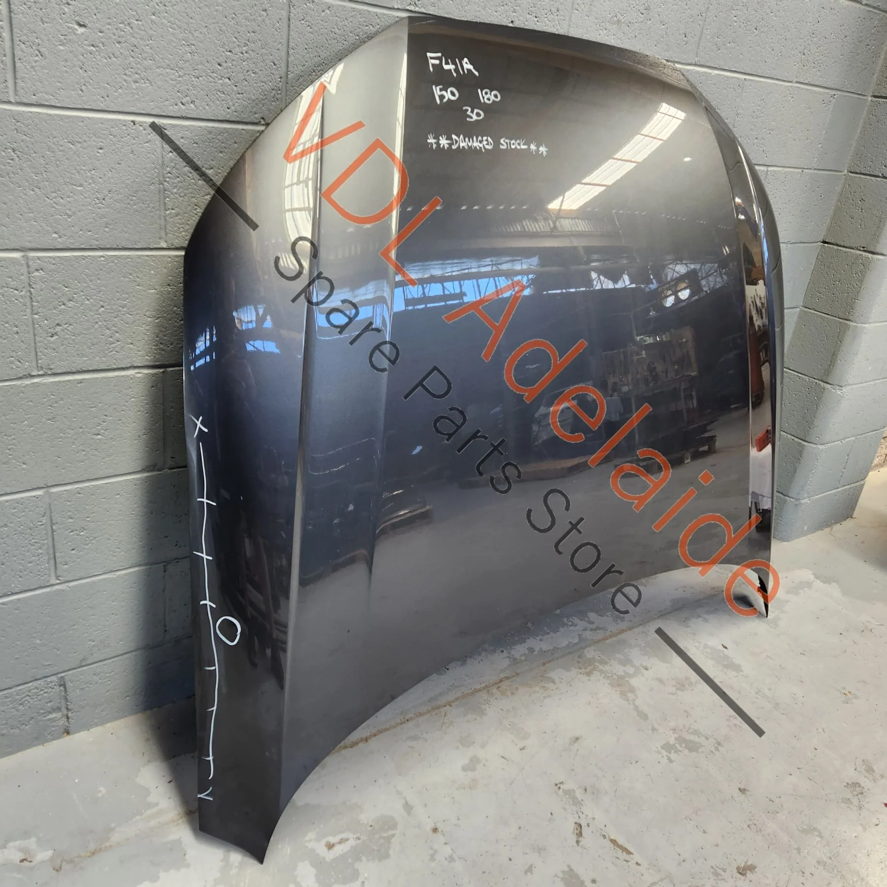 Audi S4 B9 Bonnet Hood Panel 6Y6Y Daytona Gray Pearl 8W0823029A - Image 6
