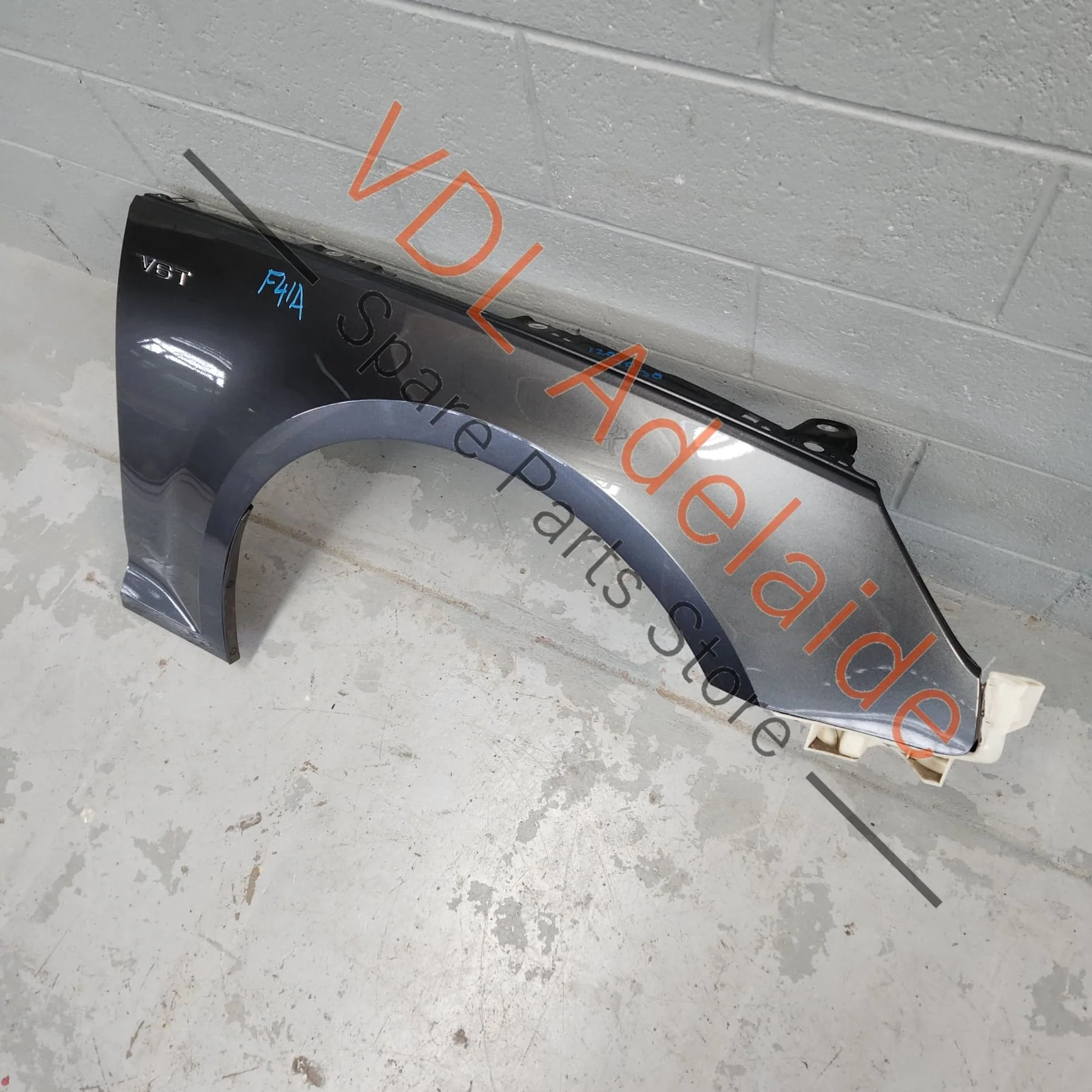 Audi S4 B9 Front Right Wing Fender Quarter Mudguard 6Y6Y Daytona Gray Pearl 8W0821106A - Image 6