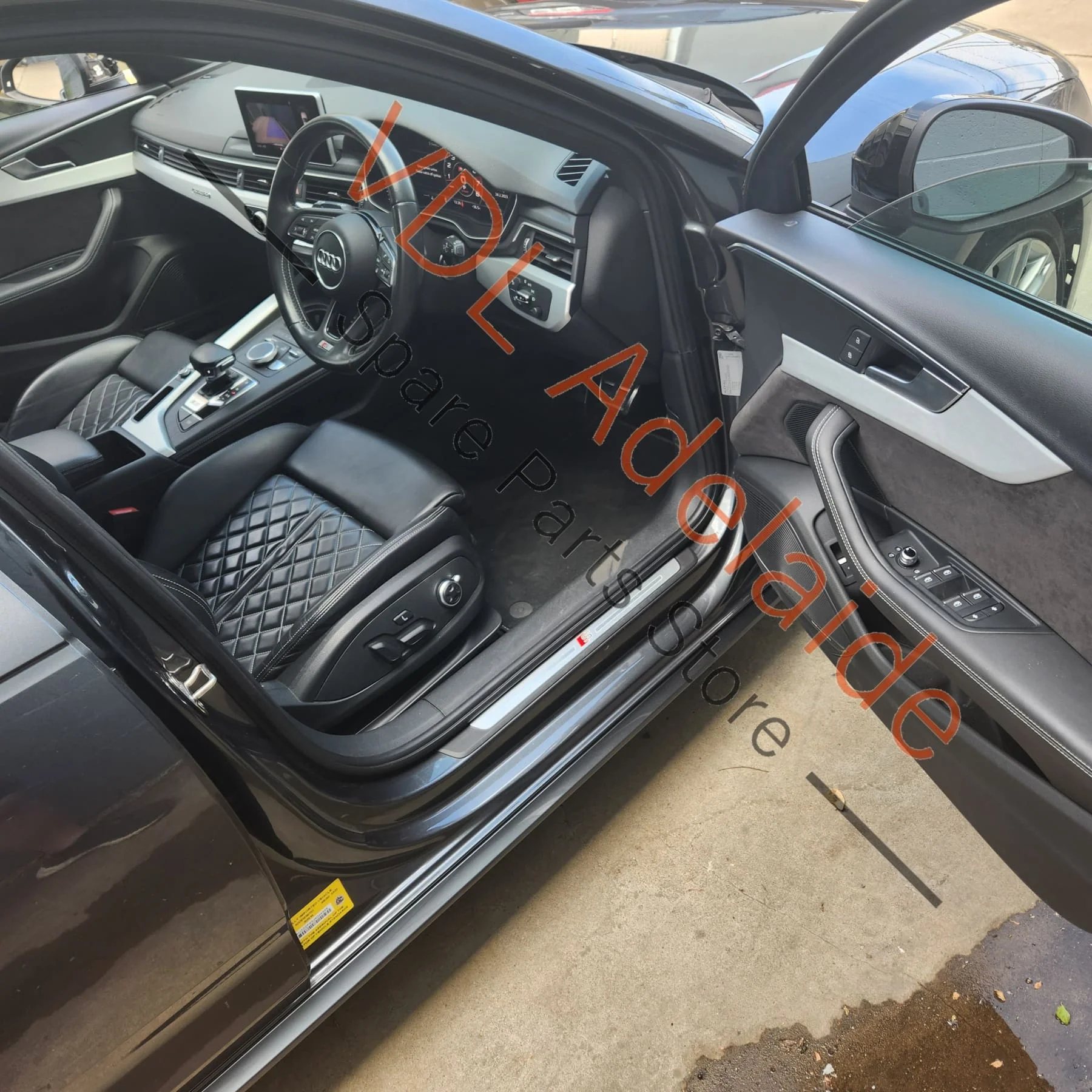 Audi A4 S4 B9 Dashboard Air Conditioning Switch Panel 8W0820043T 8W0820043BJ 5PR - Image 4
