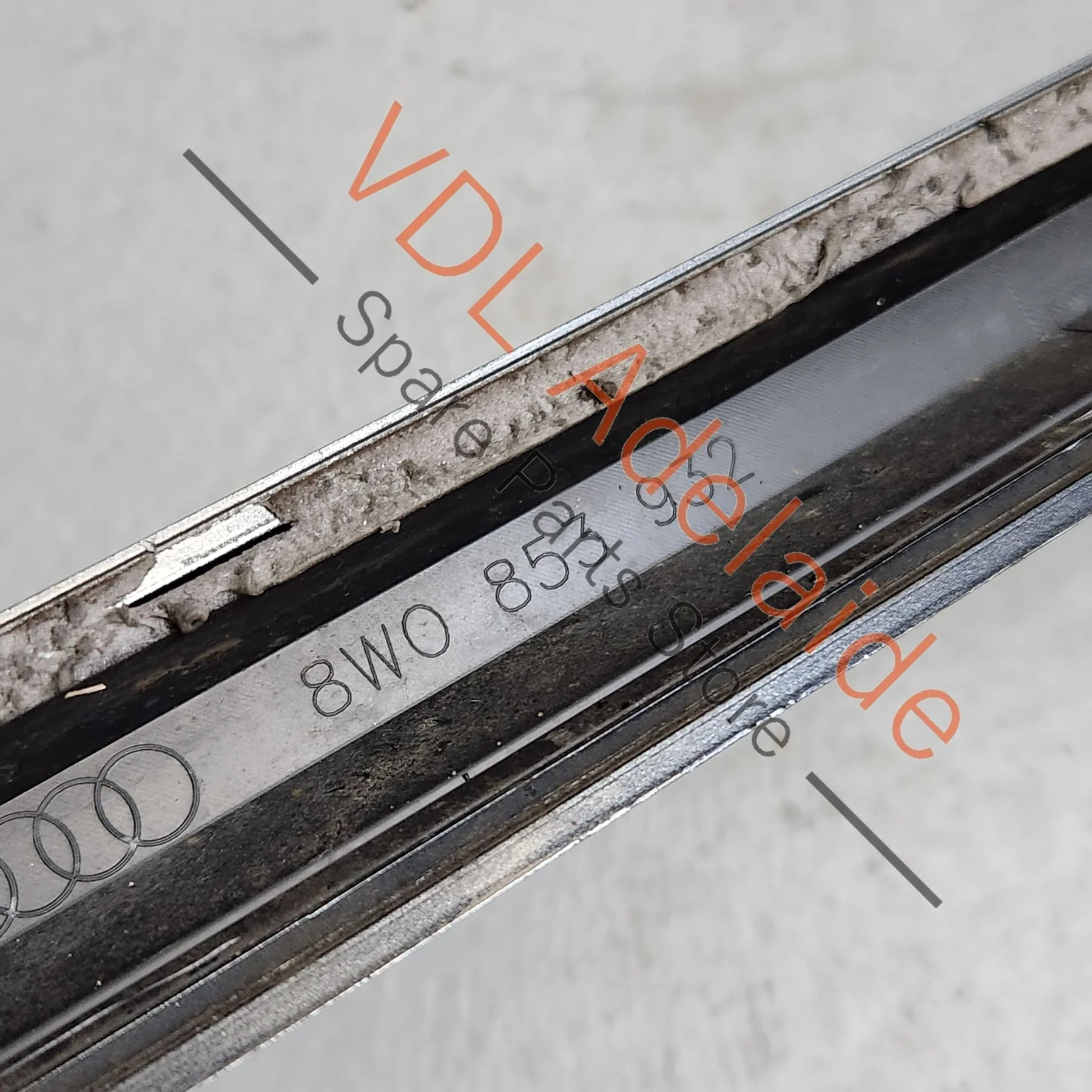 Audi A4 S4 B9 Right Side Skirt Exterior Molding Stone Guard for Sil Rocker Panel 8W0853932 - Image 9