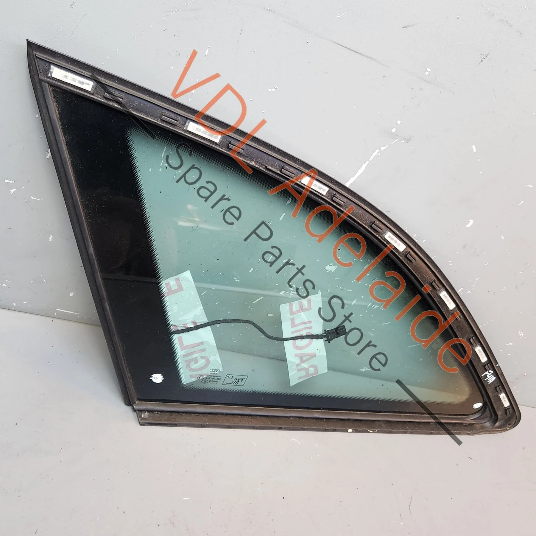 Audi A4 B9 Avant Left Rear Quarter Window Heat Insulating Glass 8W9845297H NVB - Image 5
