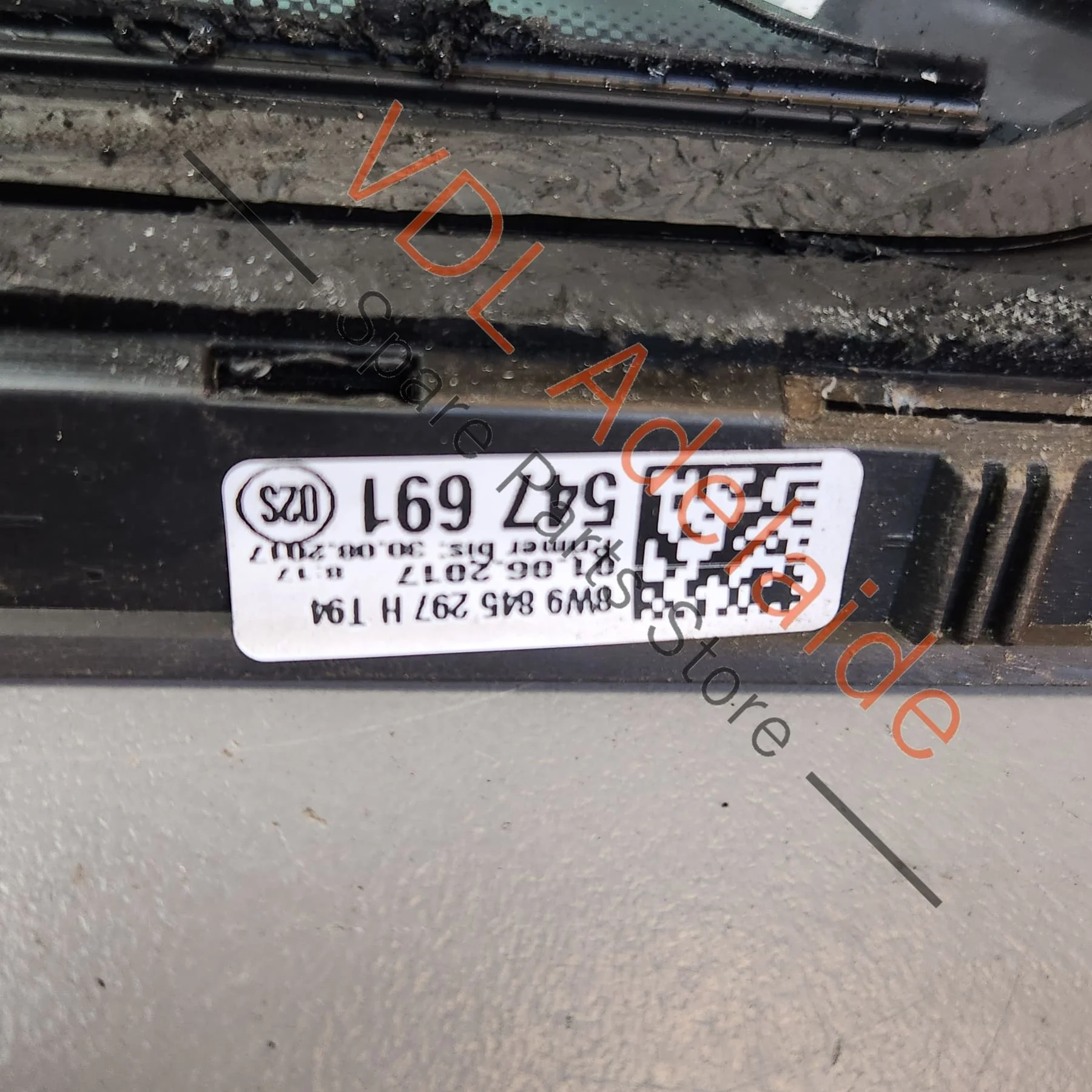 Audi A4 B9 Avant Left Rear Quarter Window Heat Insulating Glass 8W9845297H NVB - Image 7