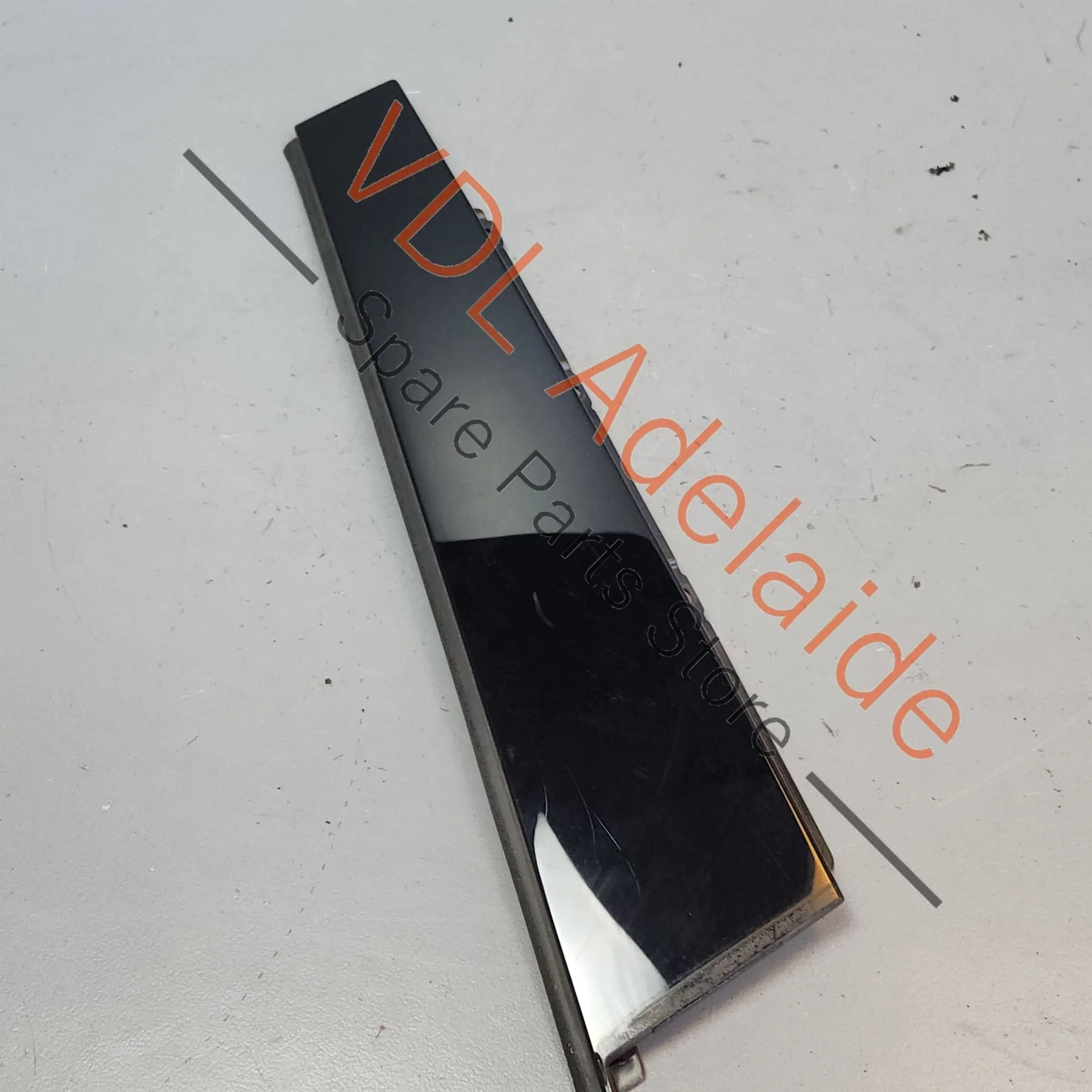 Audi A4 S4 B9 Rear Left Door B Pillar Exterior Gloss Black Molding Trim 8W0839901A 5FQ