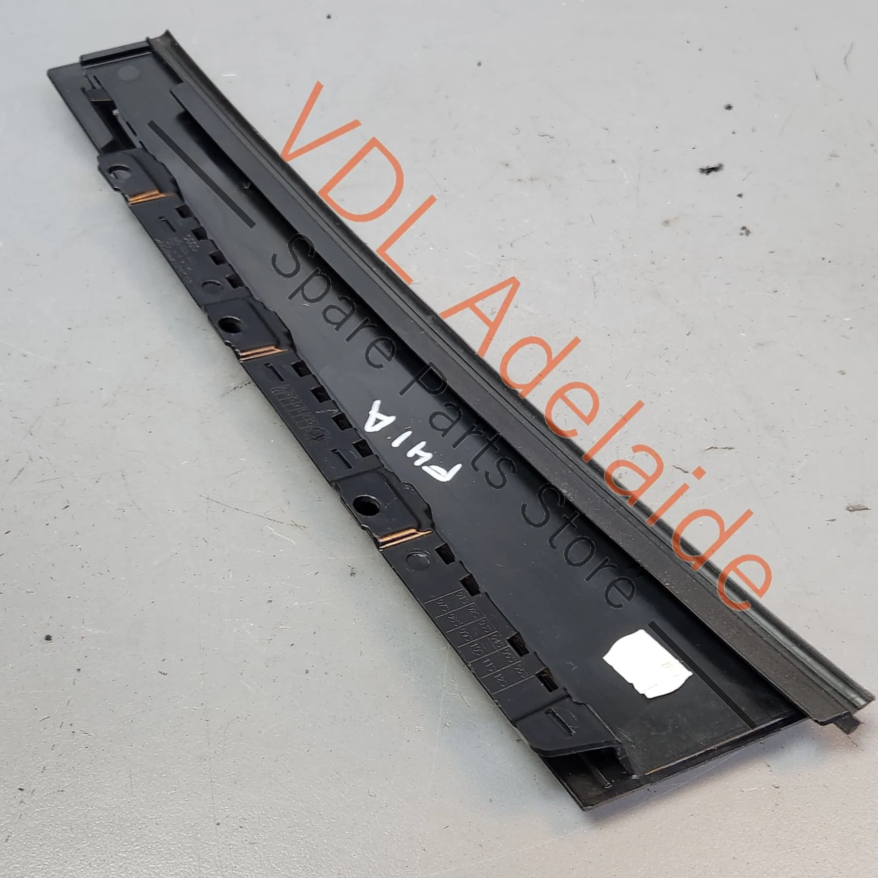 Audi A4 S4 B9 Rear Left Door B Pillar Exterior Gloss Black Molding Trim 8W0839901A 5FQ - Image 7