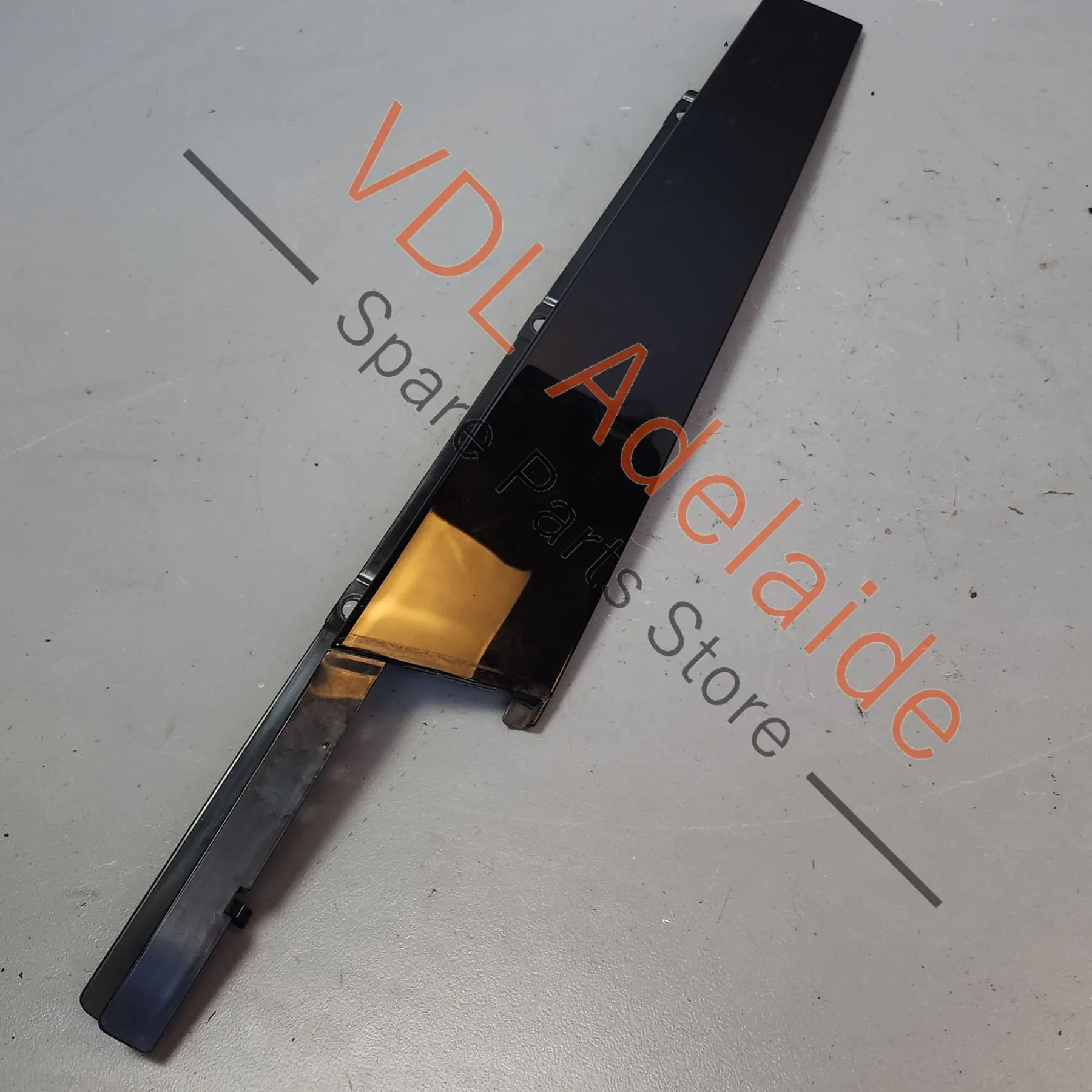 Audi A4 S4 B9 Front Left Door B Pillar Exterior Gloss Black Molding Trim 8W0839901A 5FQ