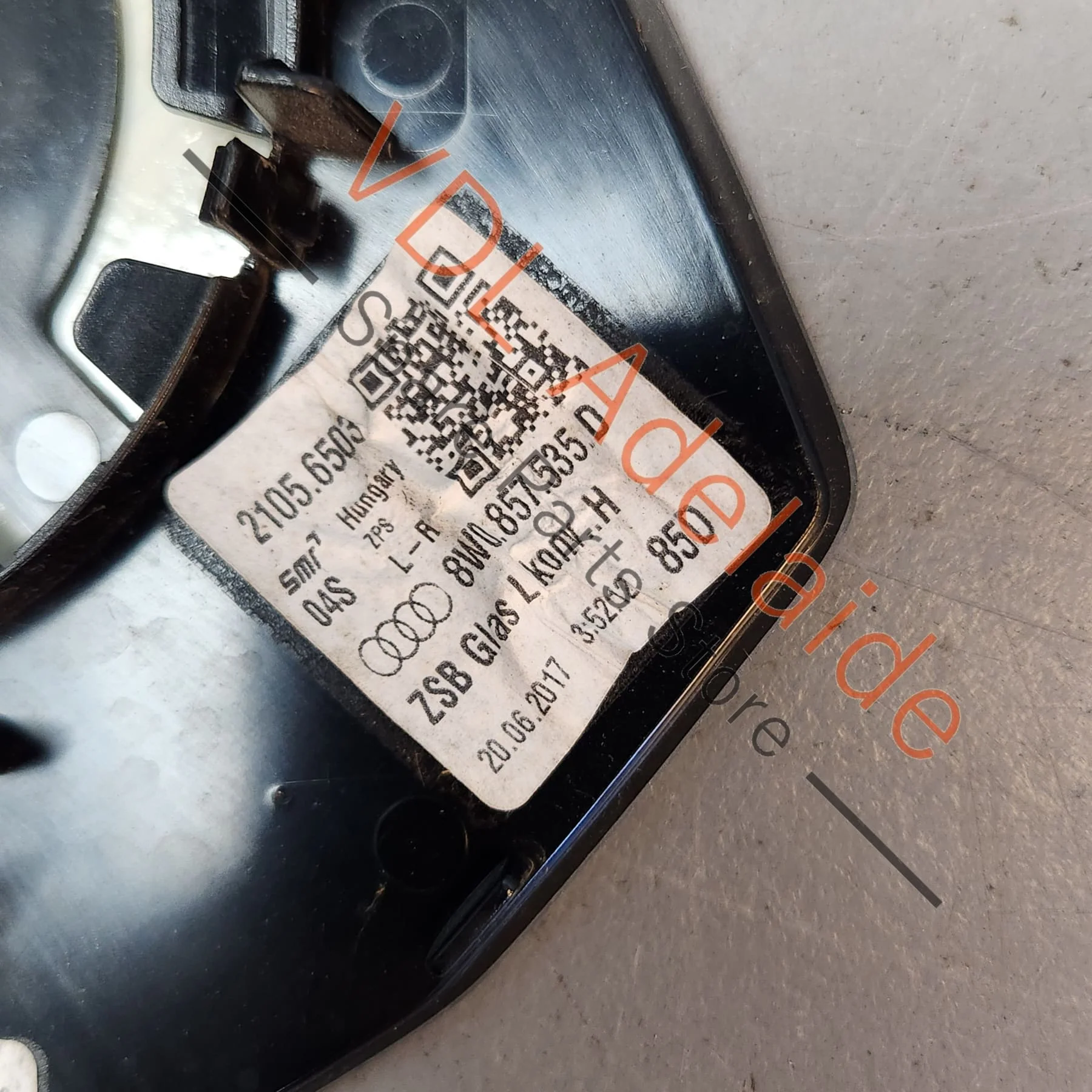 Audi A4 S4 RS4 B9 Left Exterior Mirror Glass 8W0857535D - Image 7