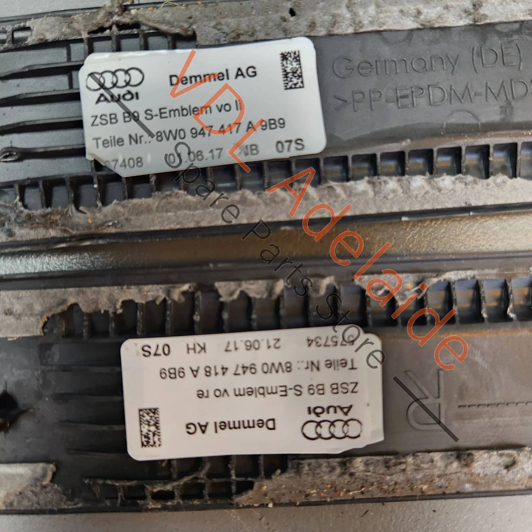 Audi S4 B9 Illuminated Sill Trim Door Entry Strip Pair L&R 8W0947417A 8W0947418A - Image 7