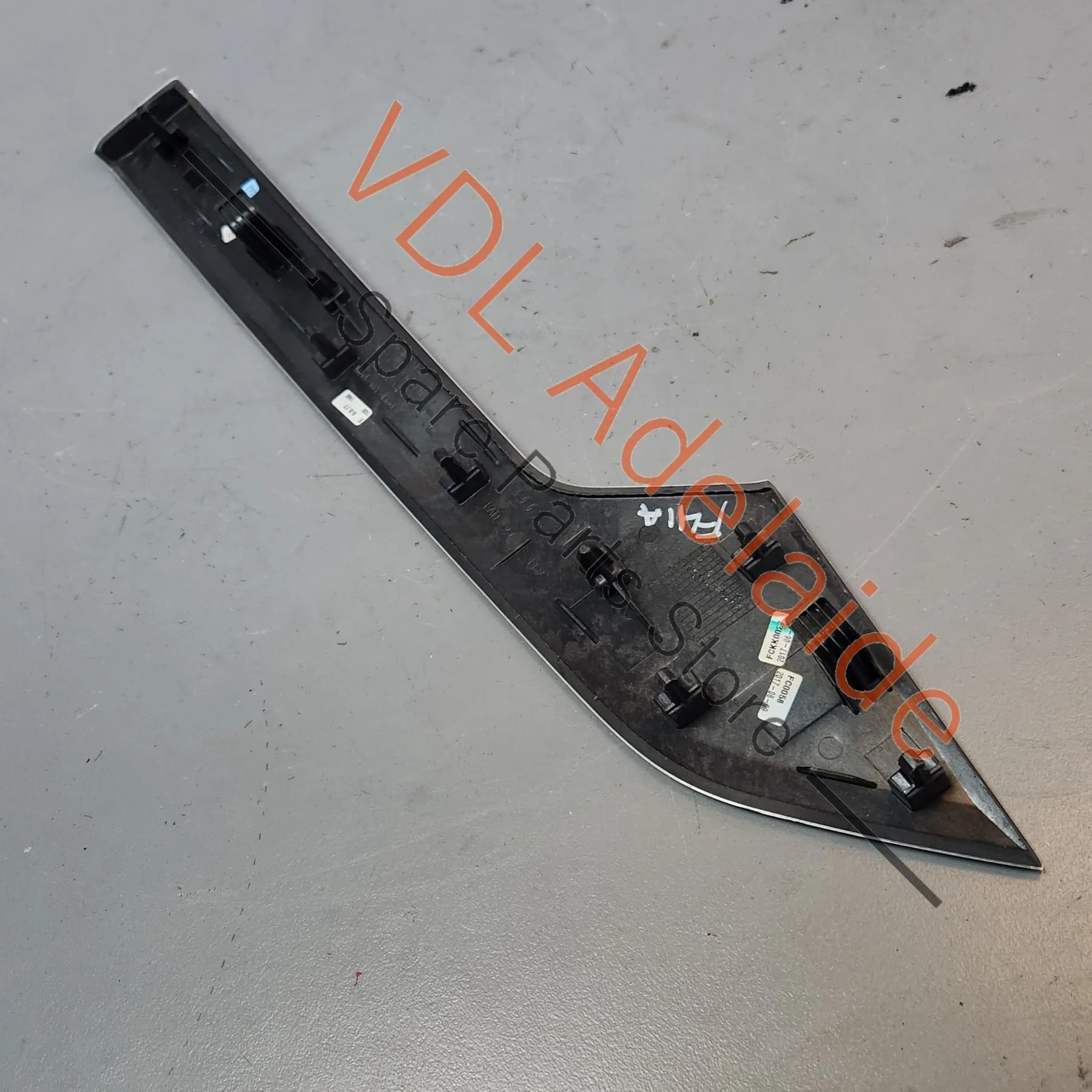 Audi A4 S4 B9 Rear Left Aluminium Brushed Trim Insert for Interior Door Card 8W0867419E 1NK - Image 9