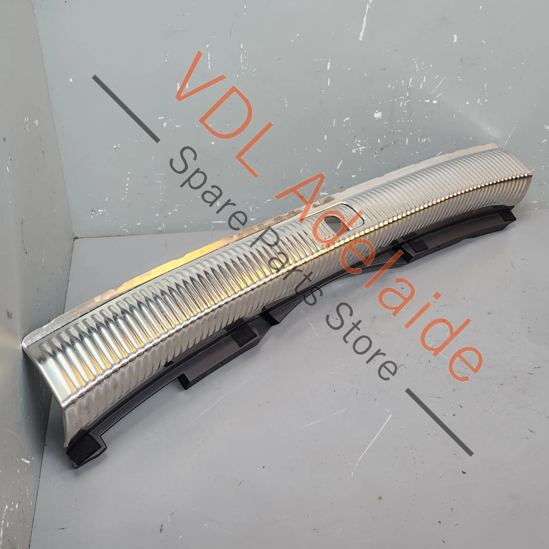 Audi A4 Wagon Avant Boot Loading Edge Trim Strip Interior Panel Stainless 8W9864483B