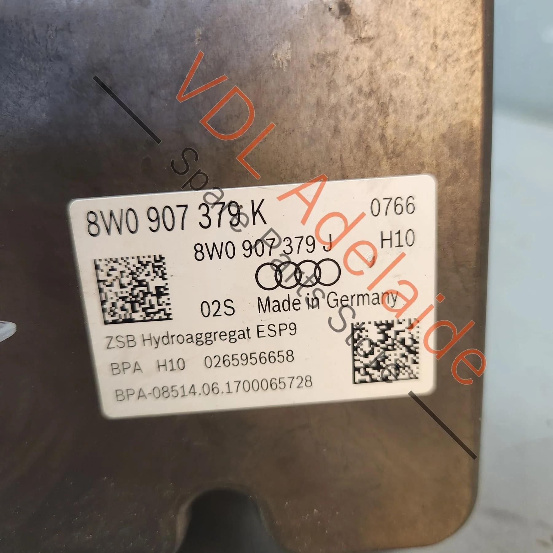 Audi A4 S4 B9 ABS Brake Module Hydraulic Pump 8W0907379K 8W0614517N BEF - Image 2