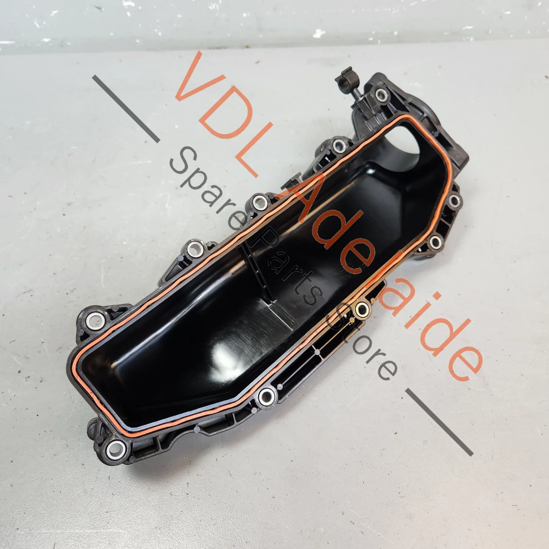 Audi S4 B9 V6 3.0L Engine Left Side Plastic Intake Manifold 06M133267P - Image 6