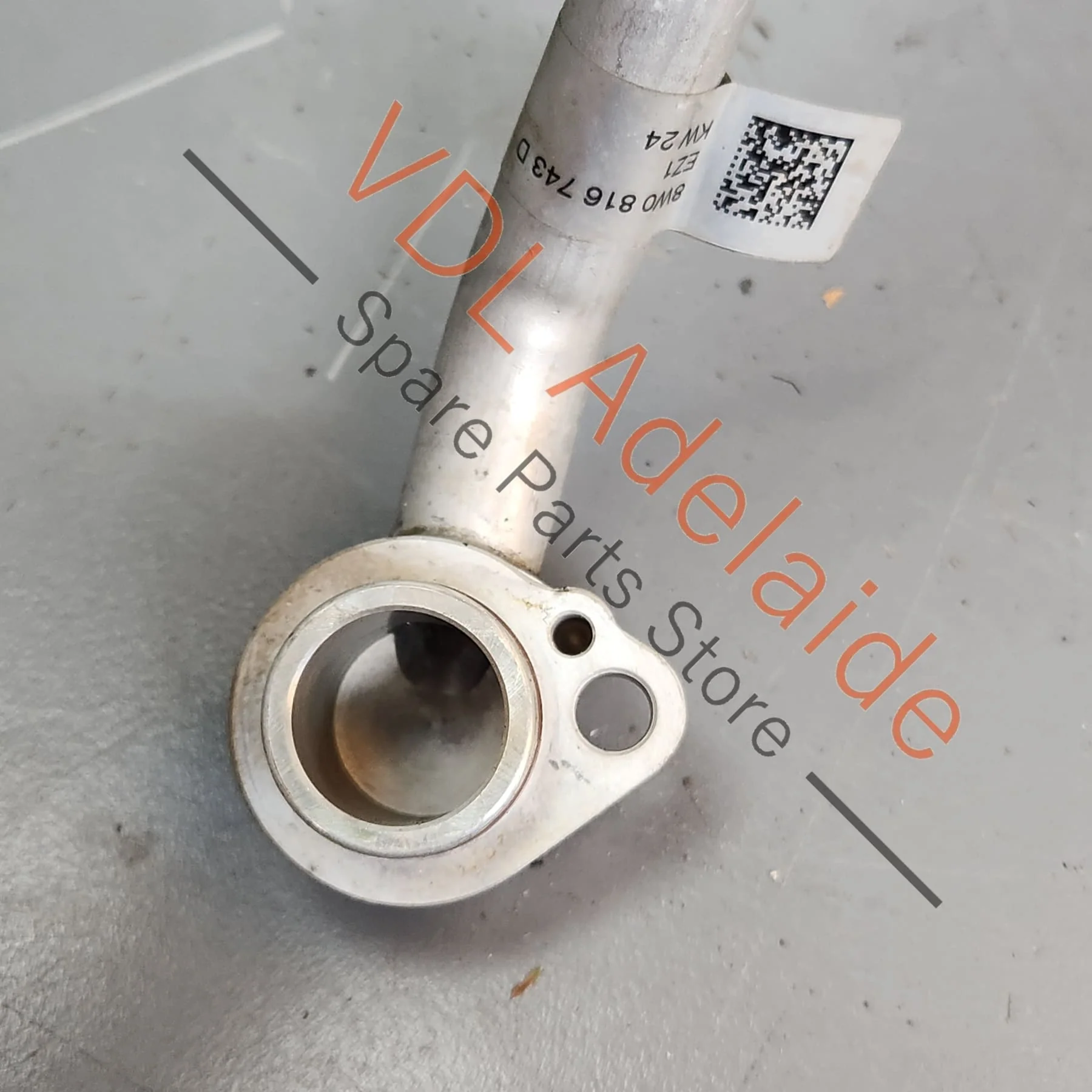 Audi S4 TFSI B9 3.0L Petrol V6 Air Conditioning Refrigerant Pressure Hose Pipe 8W0816743D - Image 6