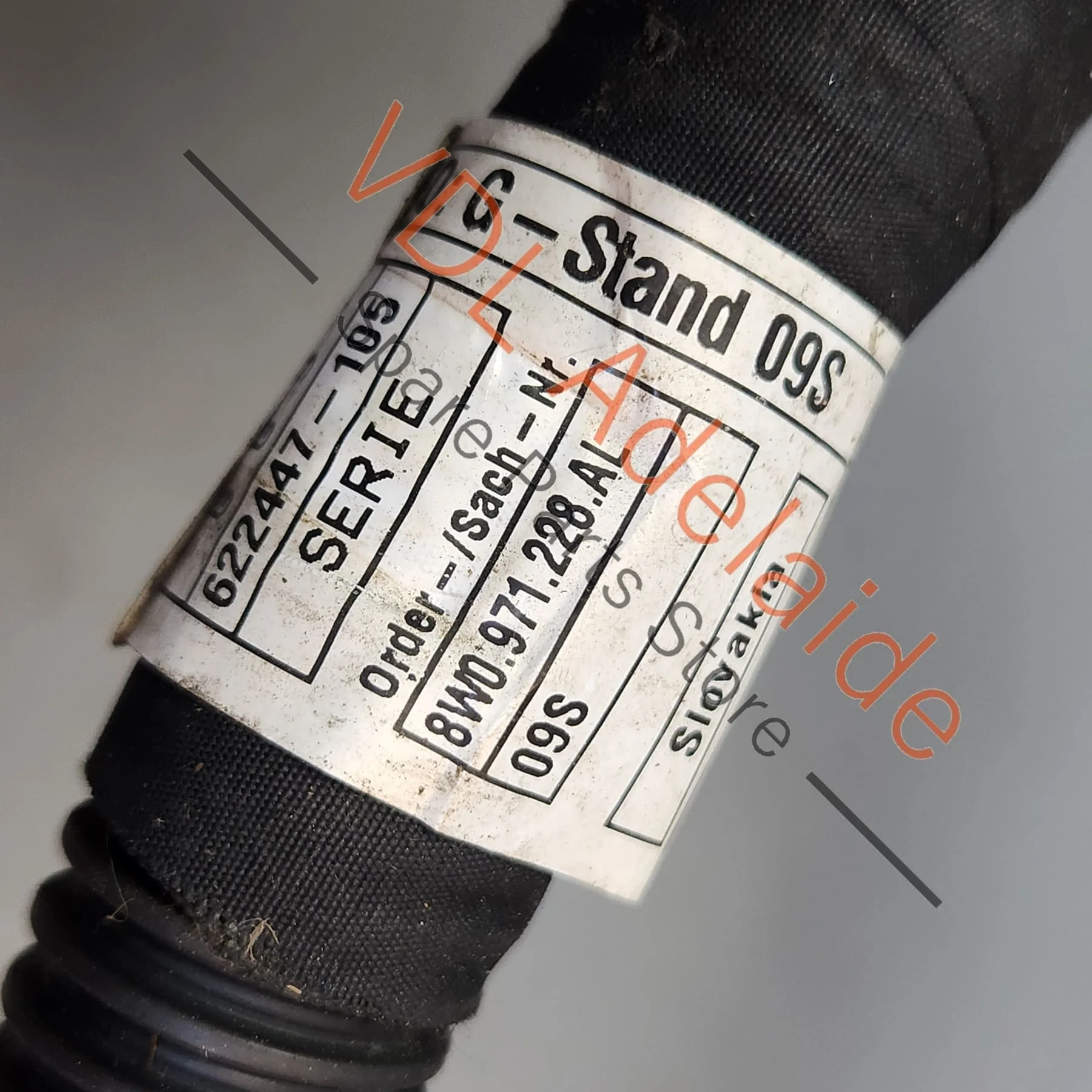 Audi Wiring Set for Starter Motor and Alternator 3.0L Petrol 8W0971228AL 8W0971228BT - Image 5