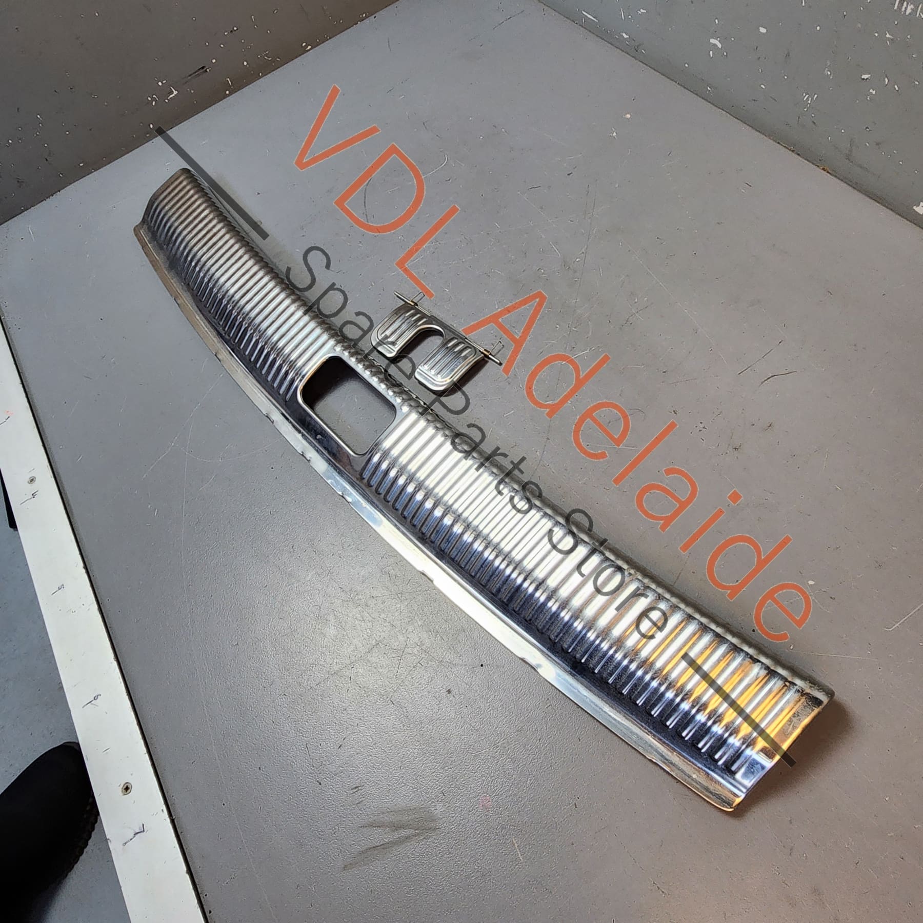Audi A5 S5 RS5 F5 B9 Rear Cargo Loading Edge Strip Stainless Steel 8W8864483C 4PK - Image 4