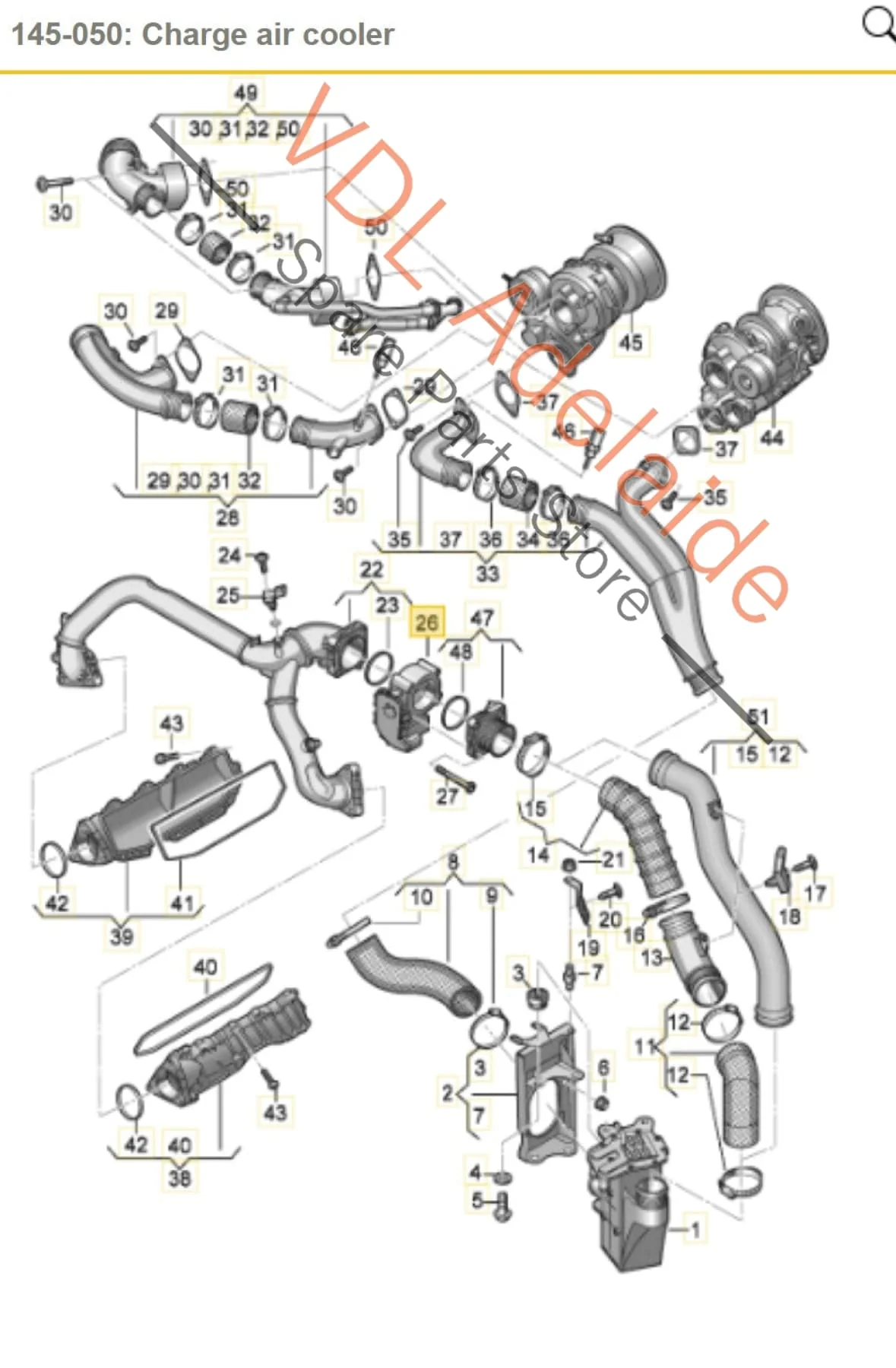 Audi RS5 2.9L V6 Throttle Valve Flap Butterfly 06M133062H 06M133062L - Image 2