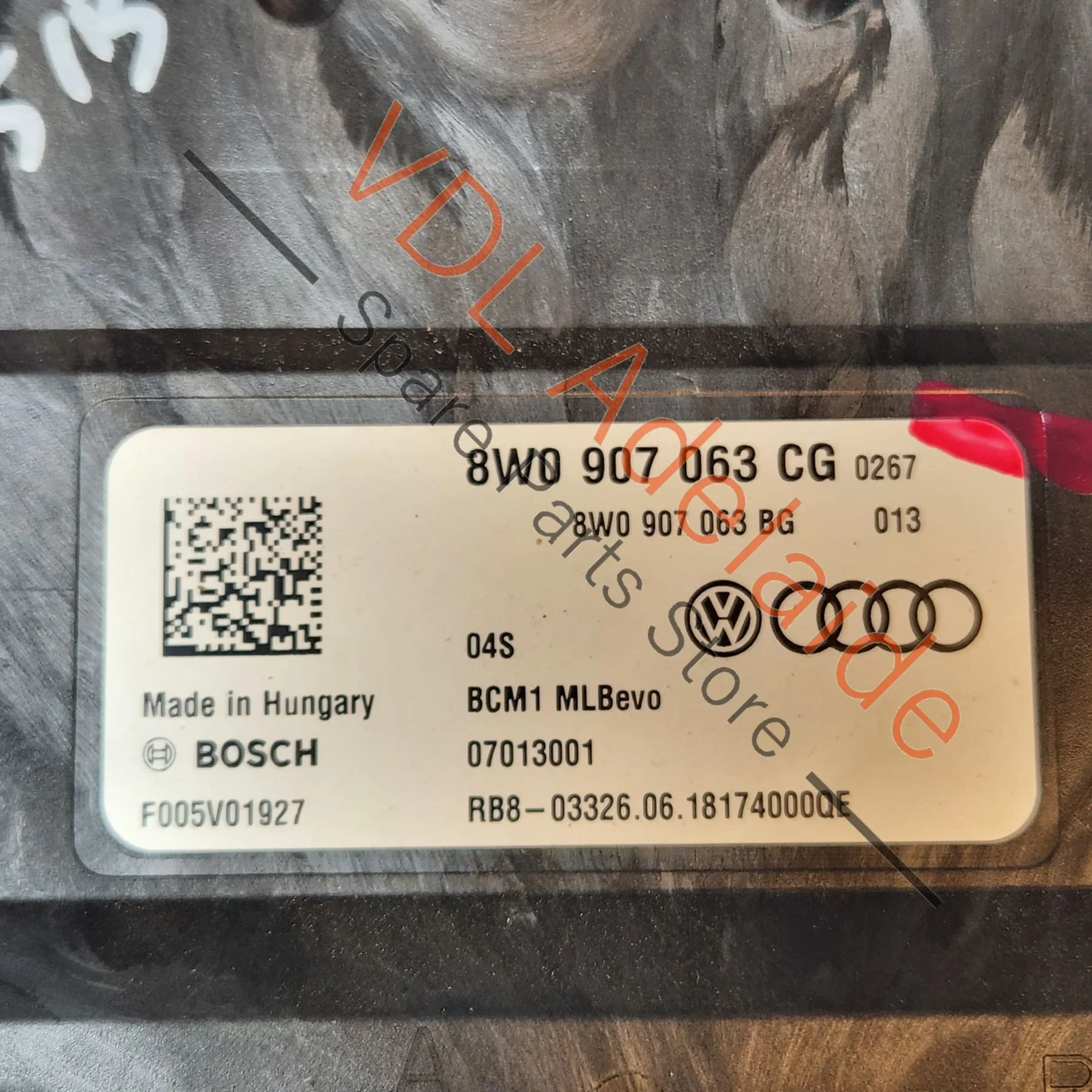Audi A4 B9 A5 F5 Q5 Q7 Front Body Control Module 8W0907063CH - Image 2
