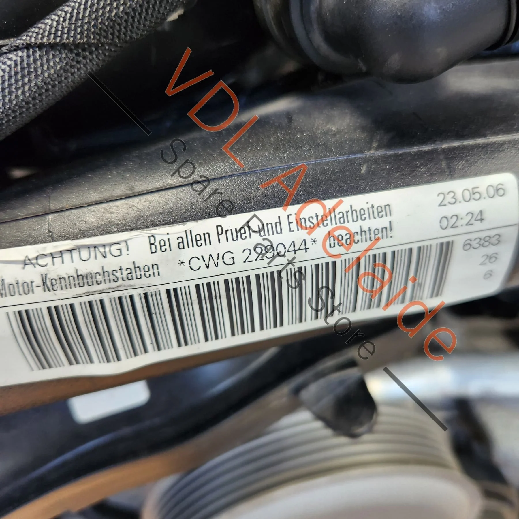 Audi S4 S5 SQ5 3.0 V6 Engine CWG CWGD 260kw only 4396km 12mth warranty - Image 5