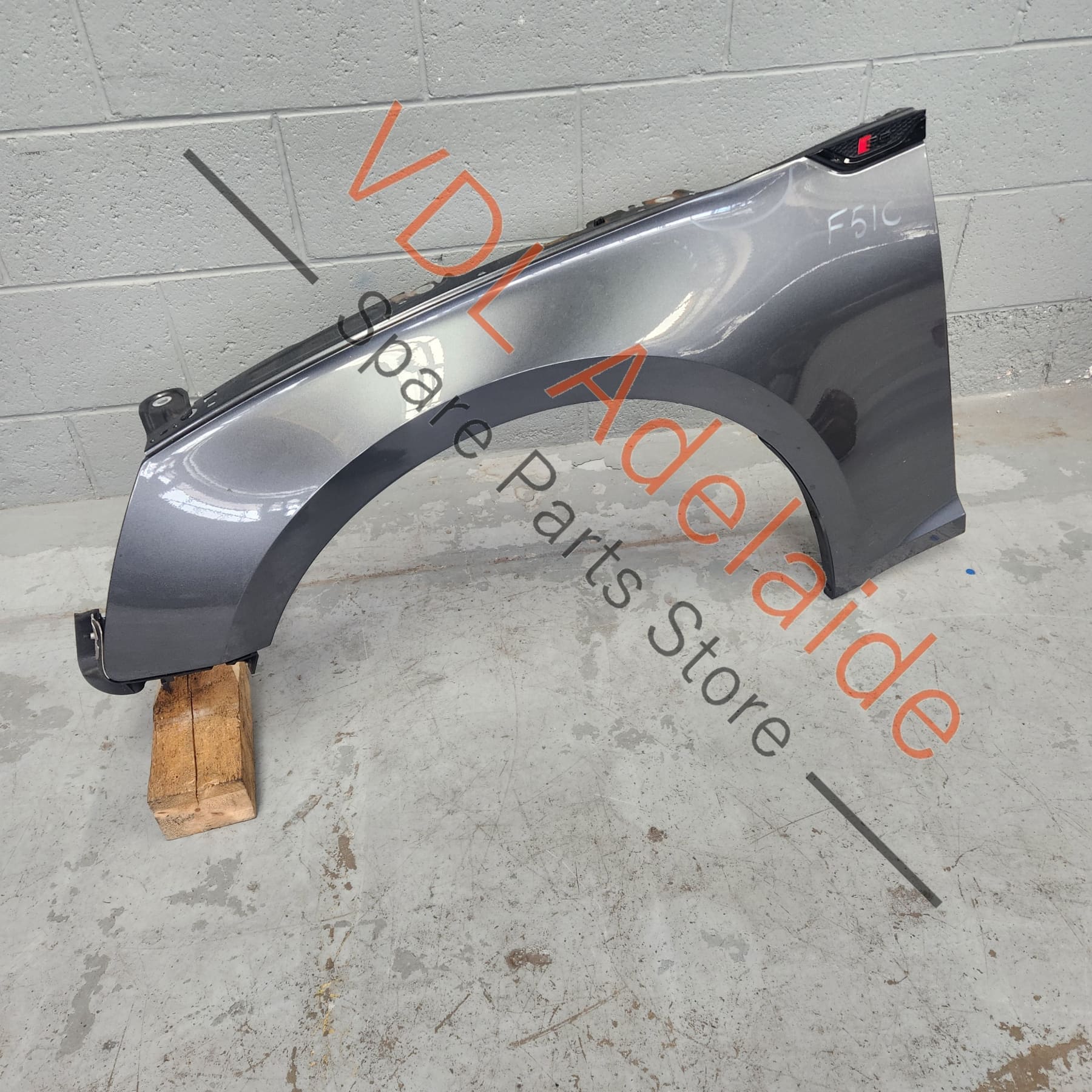 Audi A5 S5 Front Left Quarter Fender Mudguard Panel 8W6821105B Daytona Grey Pearl LZ7S/6Y/Z7S