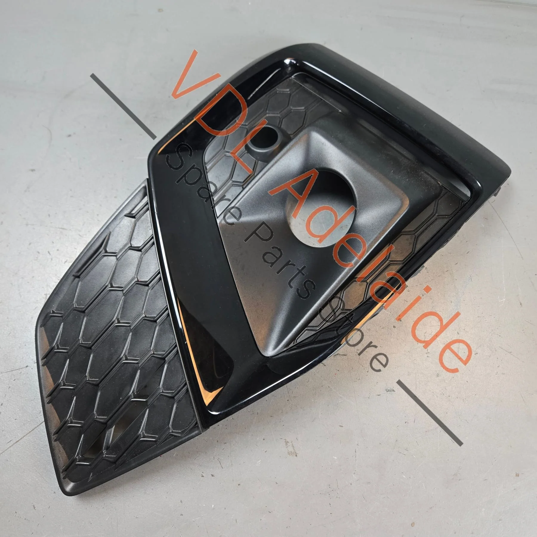 Audi S5 F5 B9 Left Side Front Bumper Fog Light Radar Grille Trim 8W6807681T T94 - Image 3