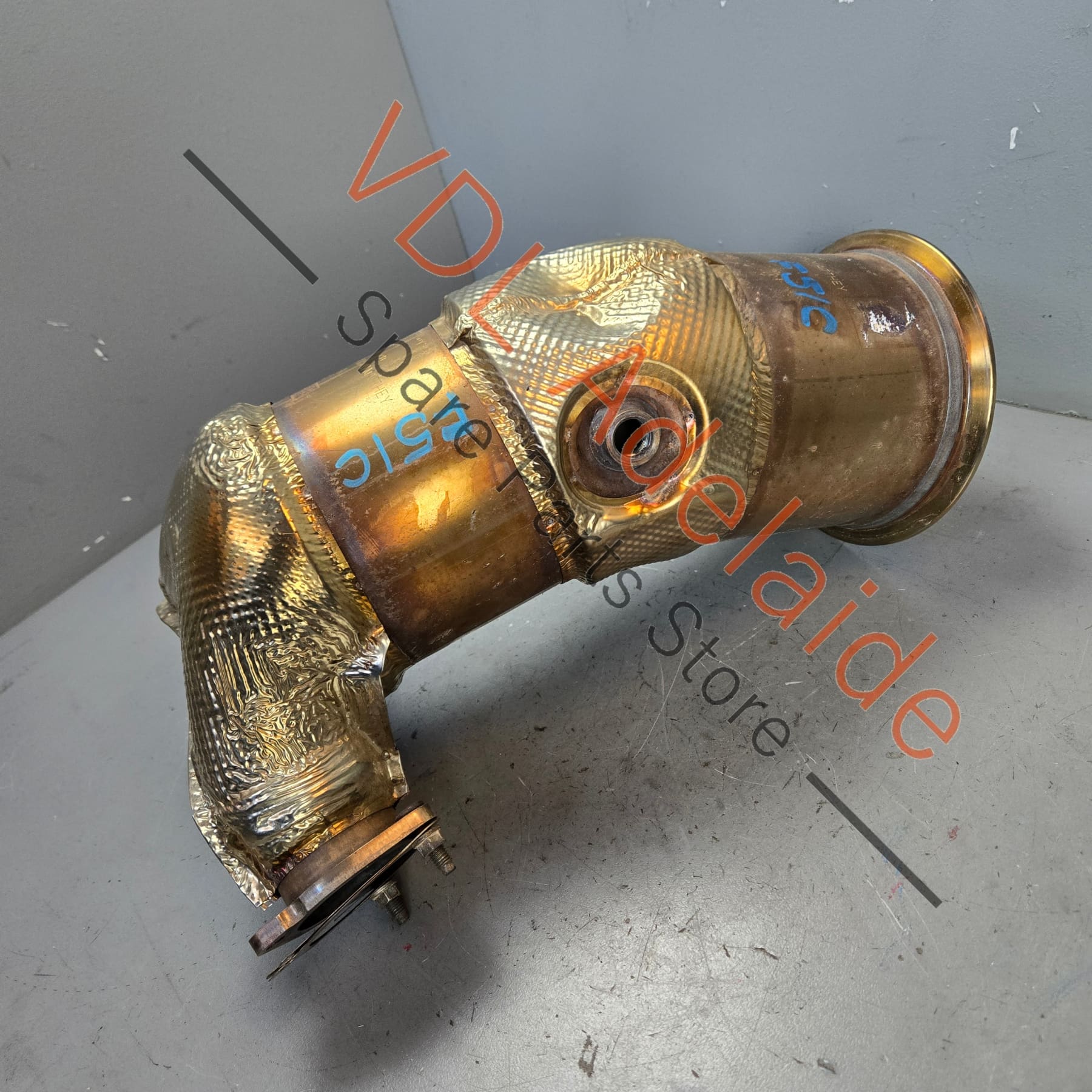 Audi S5 S4 B9 Catalytic Converter Downpipe Exhaust for 3.0L 8W0254252TX - Image 2