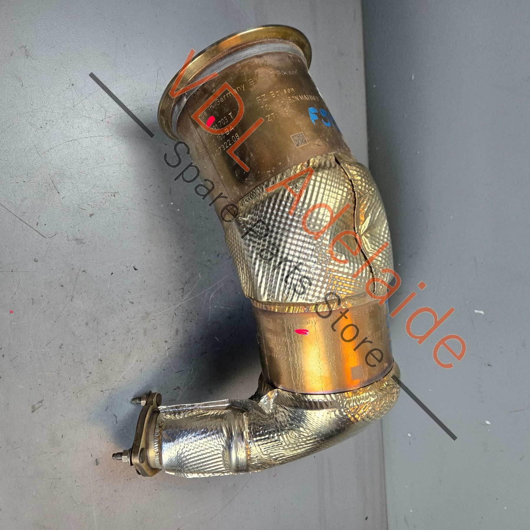 Audi S5 S4 B9 Catalytic Converter Downpipe Exhaust for 3.0L 8W0254252TX - Image 3