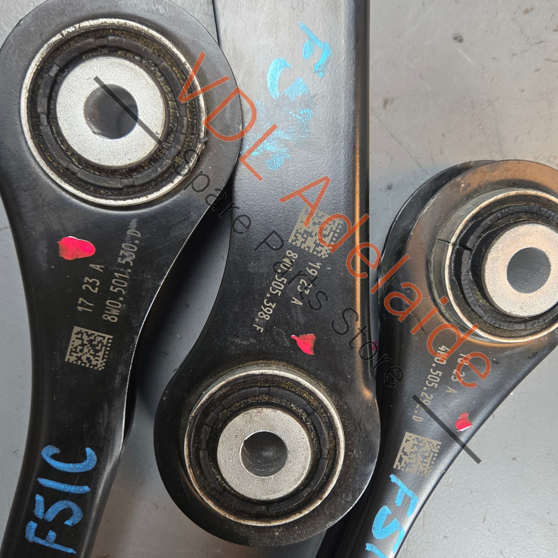 Audi B9 F5 A4 A5 S4 S5 RS4 RS5 Rear Right Suspension Control Arm Set 8W0505311H 8W0505324F 4M0505292D 8W0501530D 8W0505398F - Image 5