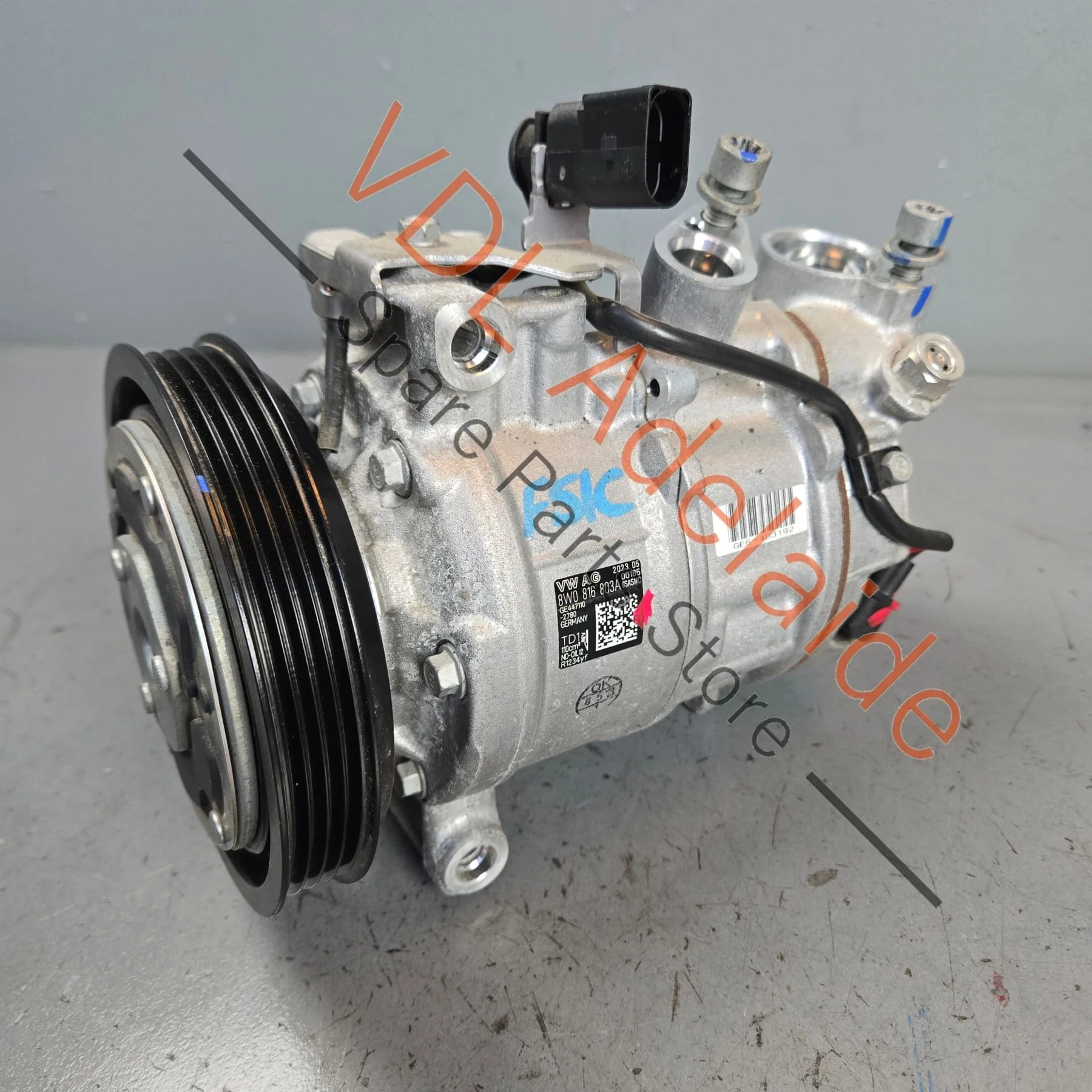 VW Touareg Audi A4 S4 B9 AC Air Conditioning Compressor Pump 8W0816803A 6SAS14C