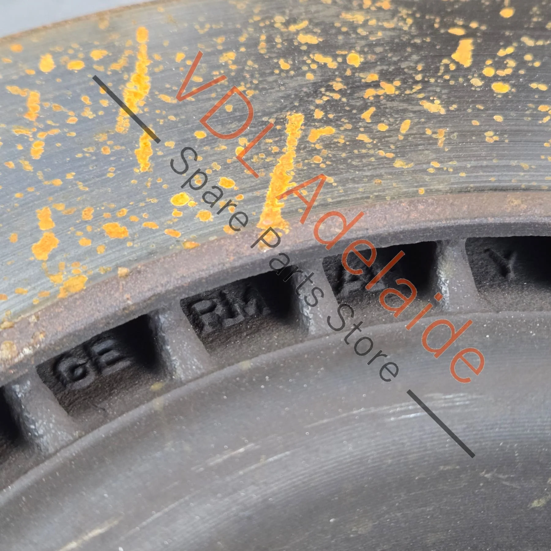 Audi S5 S4 B9 Rear Brake Disc Rotor Set 330x22mm 8W0615601K 80% remaining life - Image 7