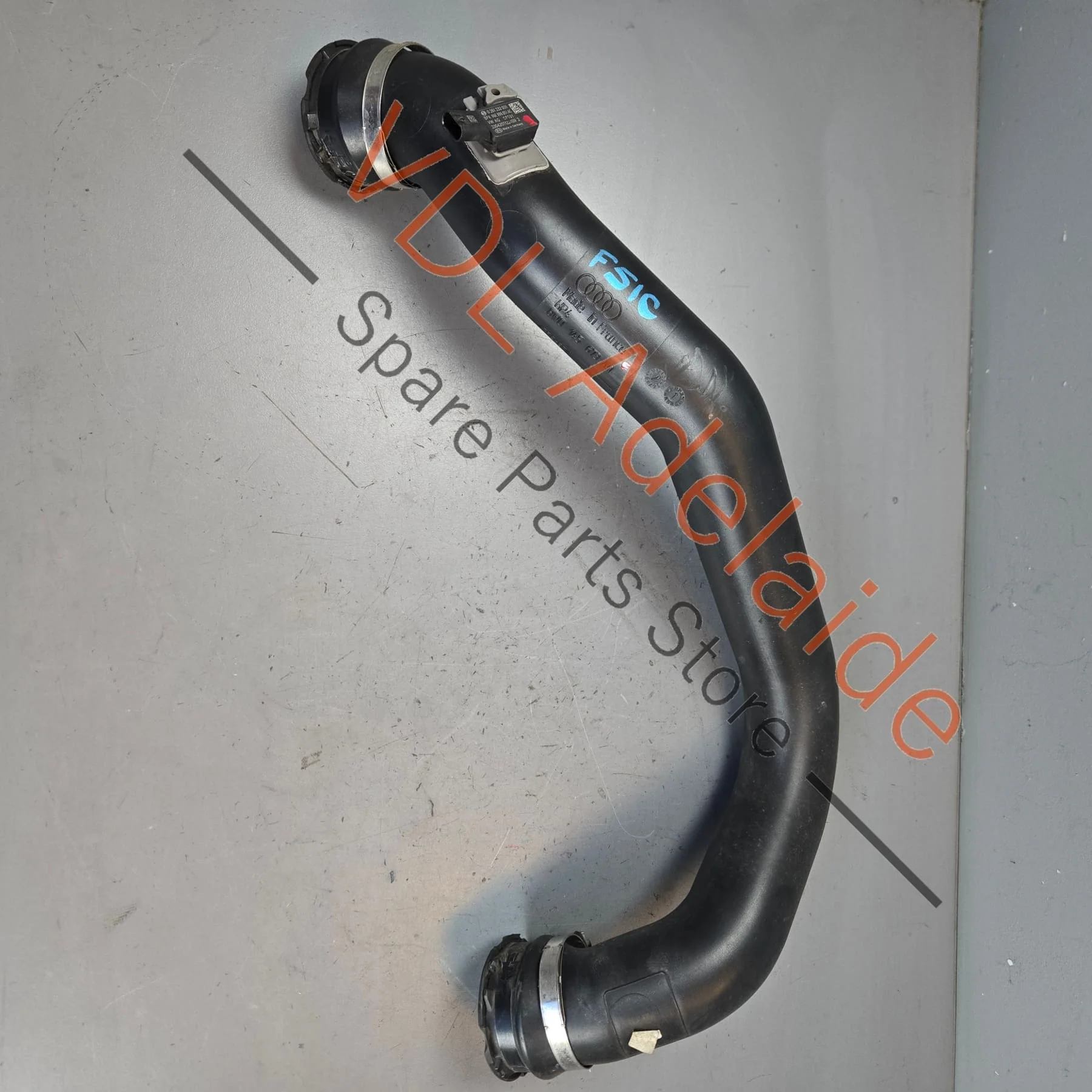 Audi S4 S5 B9 F5 Intercooler Pressure Pipe Left Side 8W0145673AQ 06E906051AC - Image 3