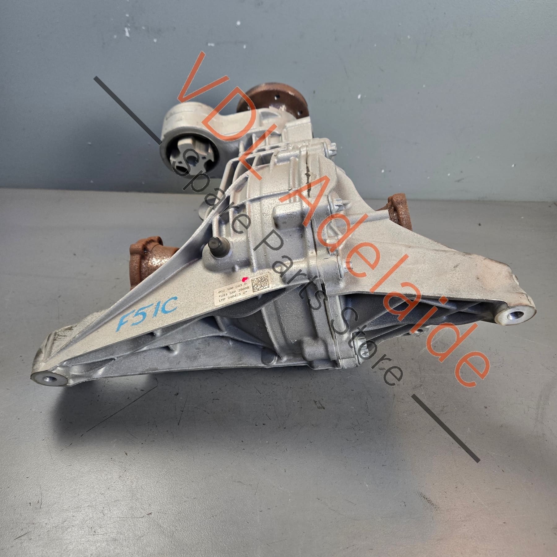 Audi S4 S5 SQ5 A8 Rear Differential Diff 0G2500043D SRP 43:13 - Image 6