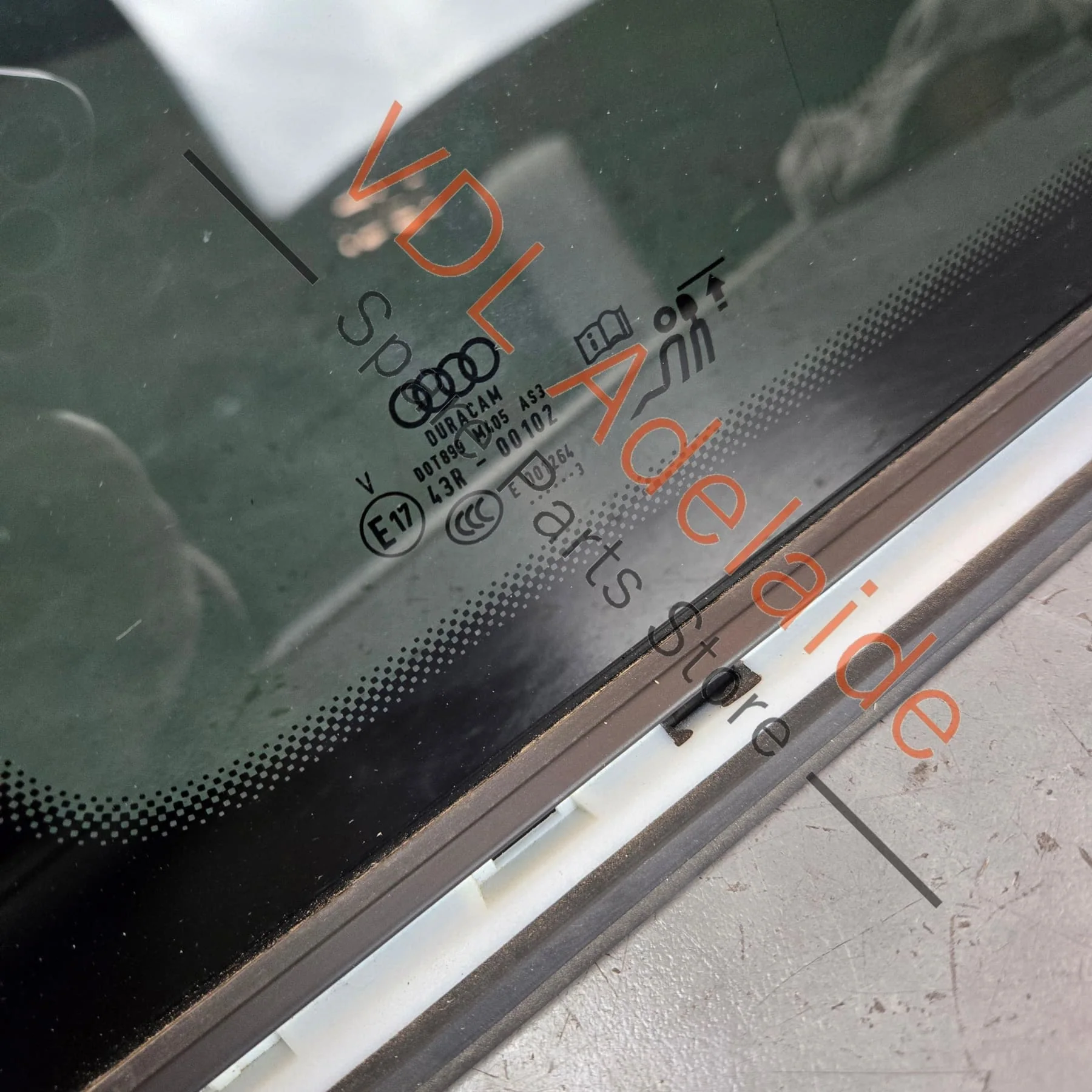 Audi A5 S5 RS5 Rear Left Window Glass Tinted 8W6845297P NVB - Image 4