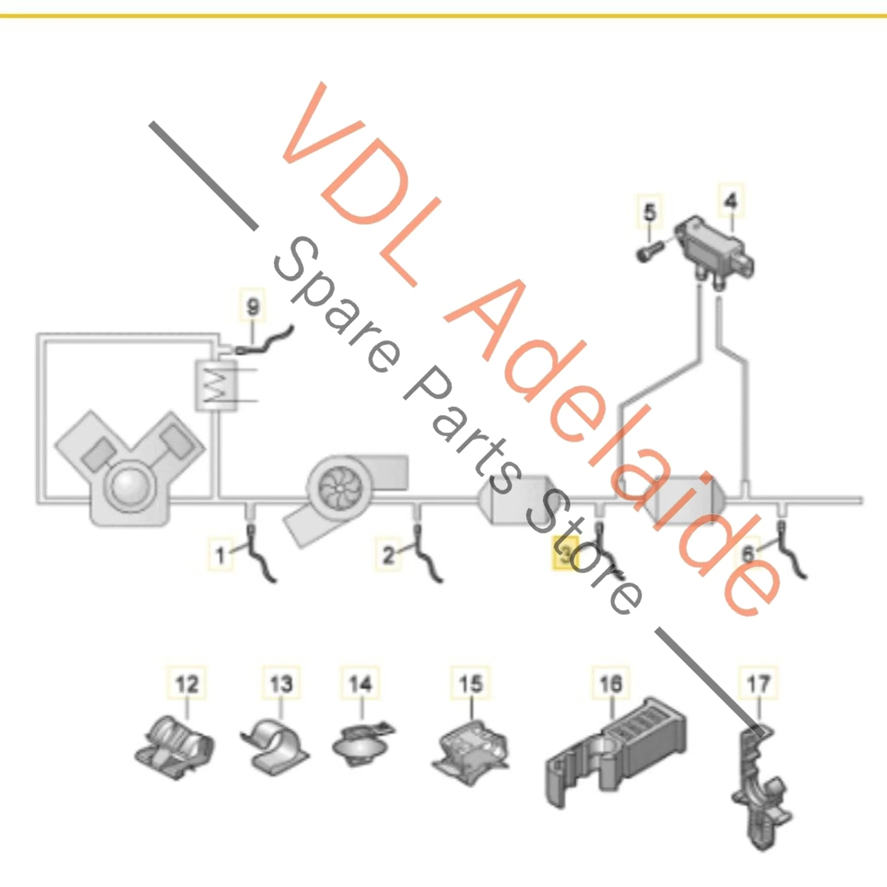 Audi S4 S5 Lambda Probe Oxygen Sensor 8W0906265AJ - Image 2
