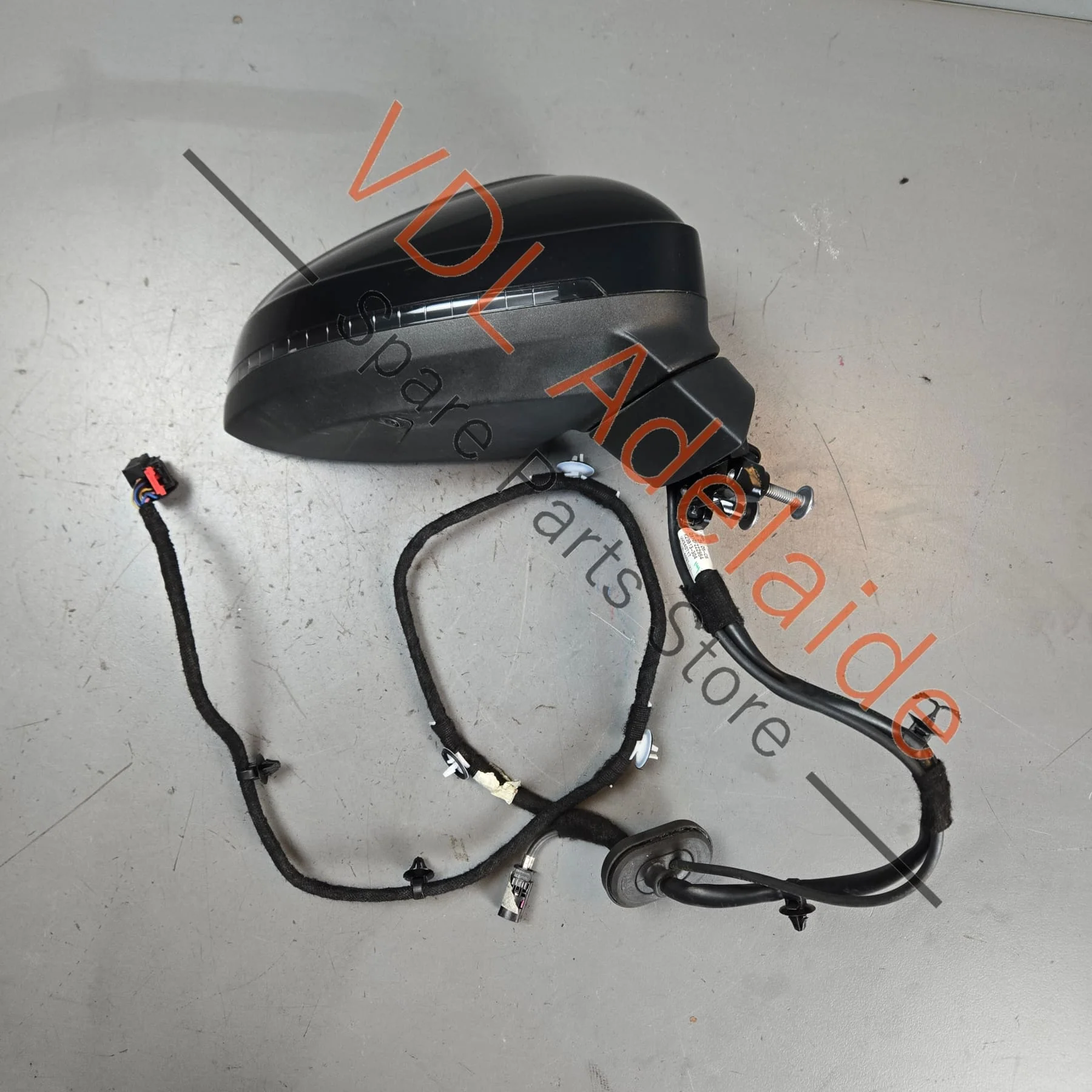 Audi A5 S5 RS5 B9 Right Power Folding Exterior Mirror w Camera & Lane Assist Complete 8W6857410CB 9B9 8W0857536H 5Q0980546A - Image 2