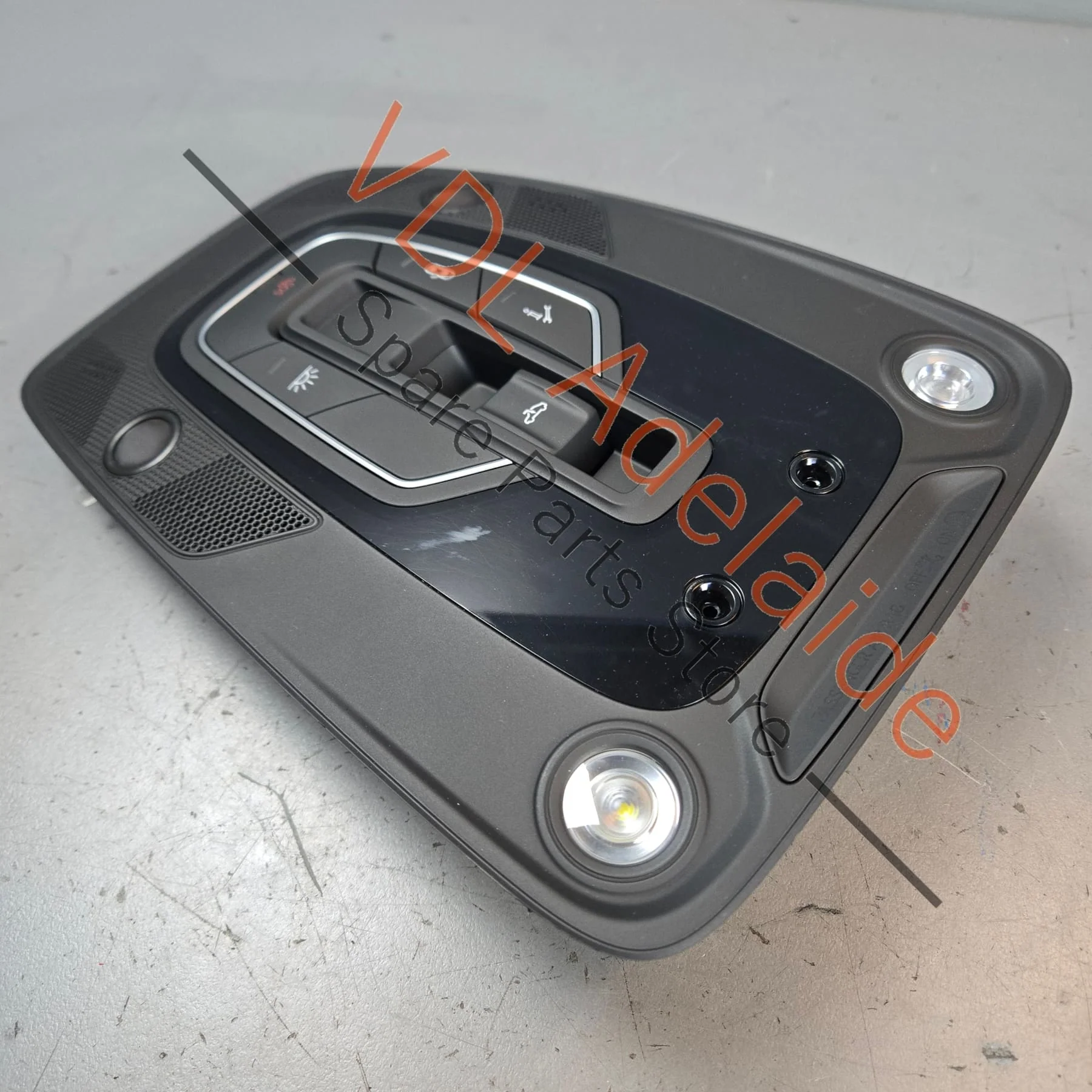 Audi S5 Overhead Reading Light with Sunroof Switch 4K0947135AH 6PS - Image 2