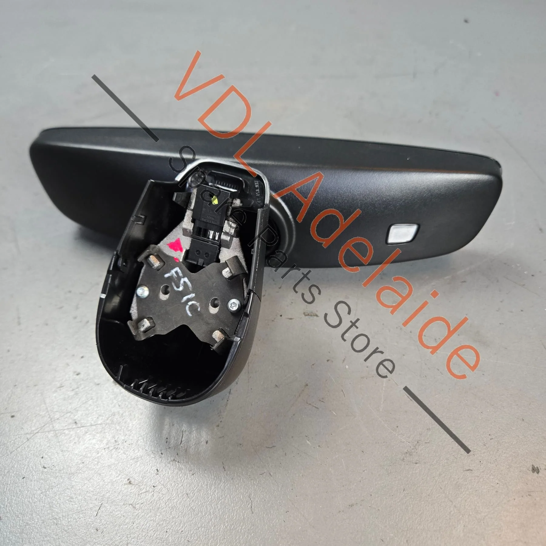 Audi A4 S4 B9 A5 S5 Interior Rear View Mirror Frameless 8W0857511F 9B9 - Image 4