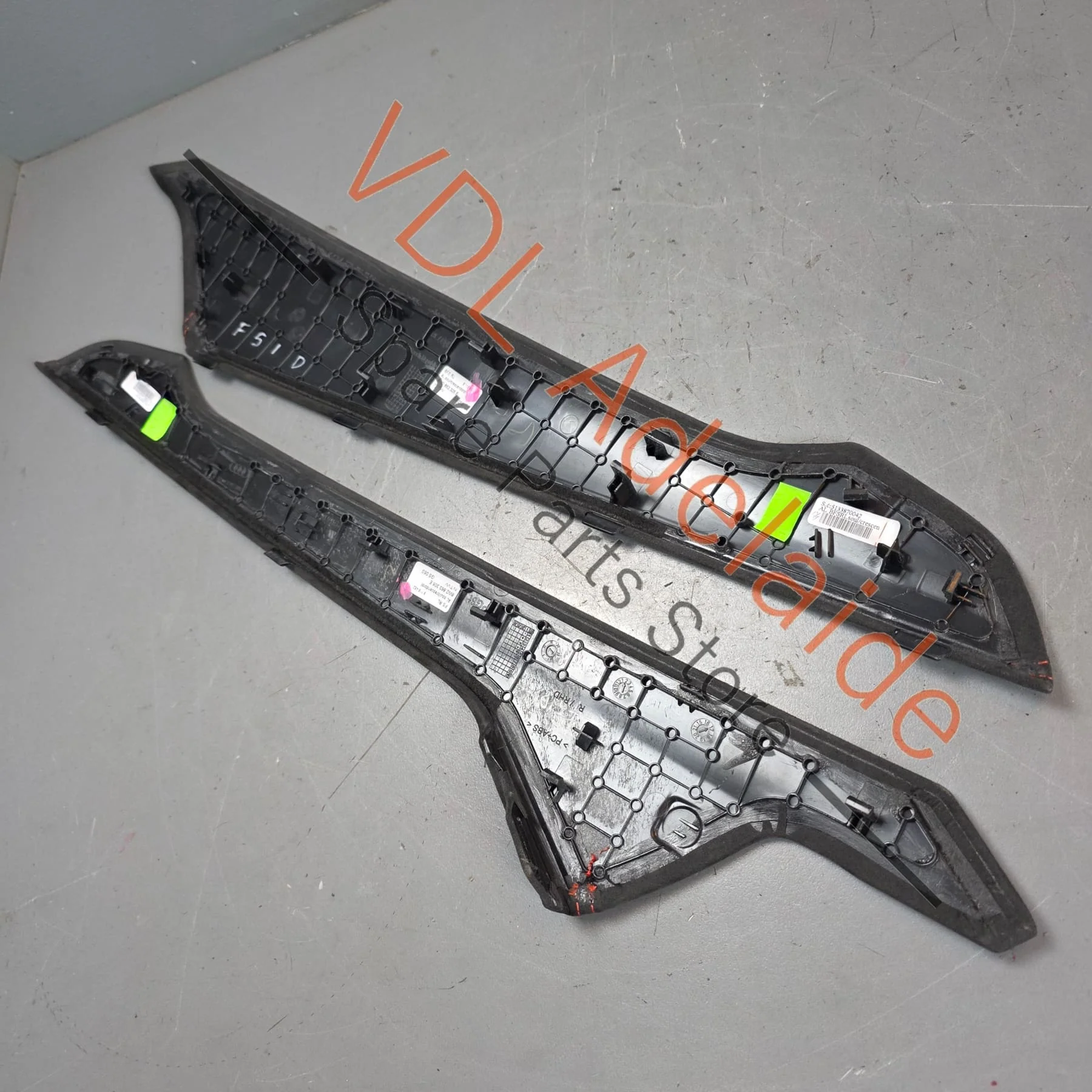 Audi RS4 RS5 F5 B9 Centre Console Alcantara Trim Set Interior 8W2863305ENTW 8W2863306ENTW - Image 7