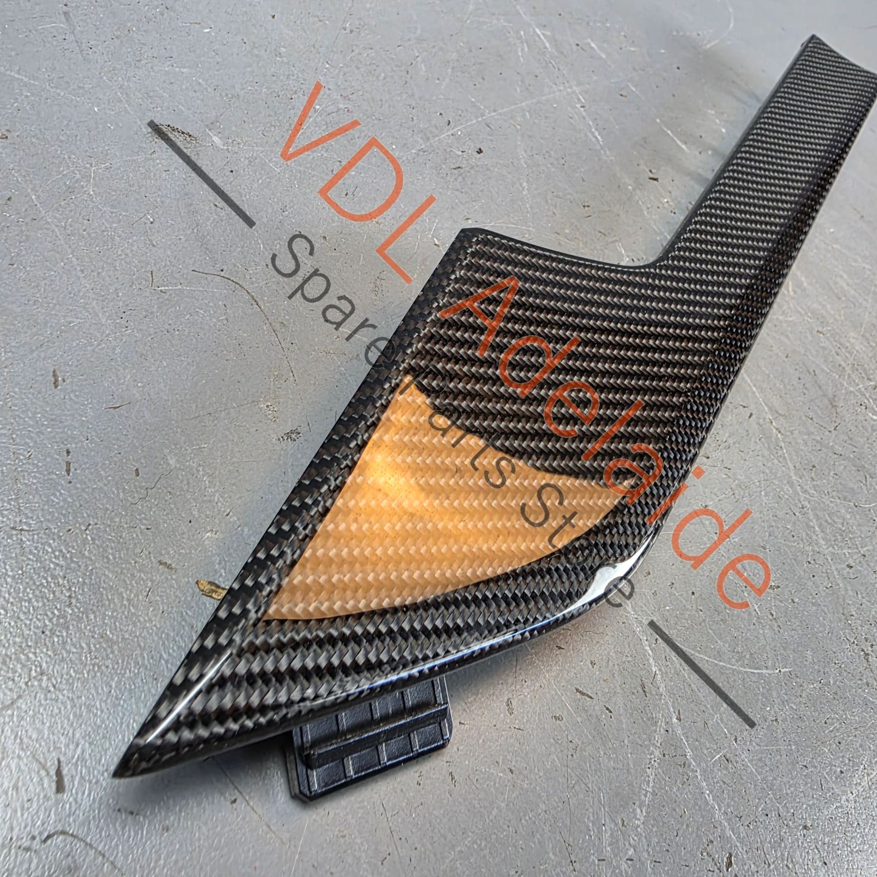 Audi A5 S5 RS5 F5 B9 Carbon Fibre Interior Door Trim Insert 8W6867409L6T3 Left suit 2dr - Image 2