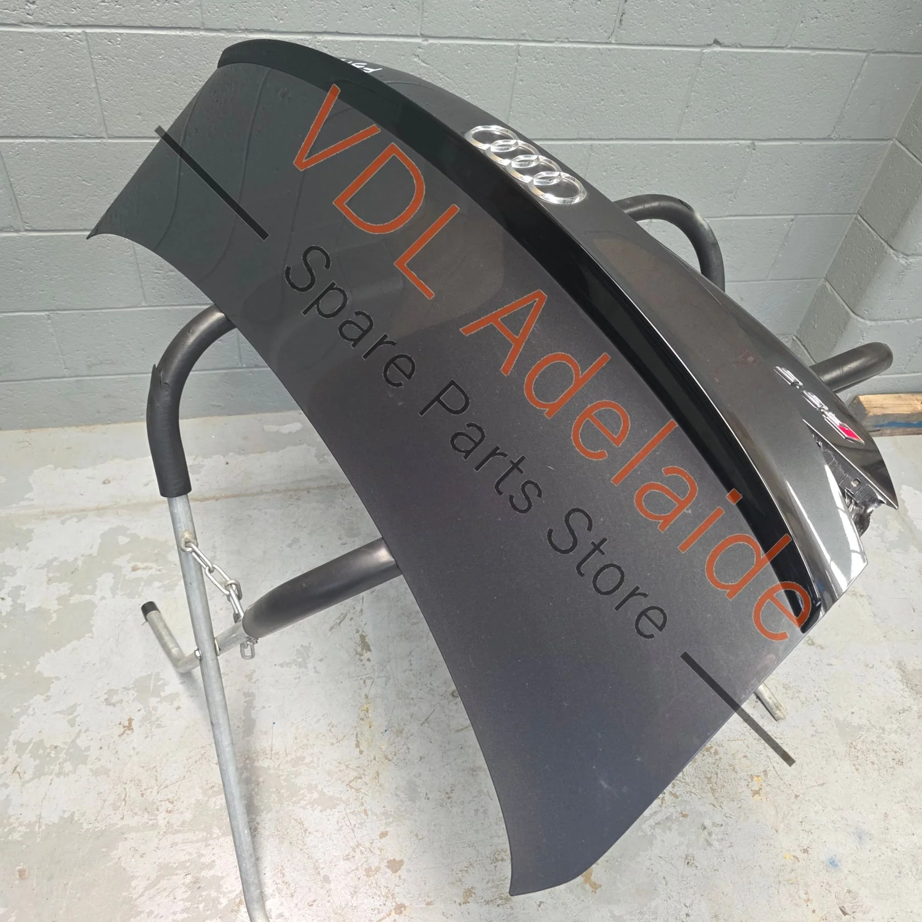 Audi A5 S5 RS5 Rear Trunk Boot Panel with Factory Spoiler Daytona Grey Pearl LZ7S/6Y/Z7S 8W6827933B GRU 8W6827025E - Image 5