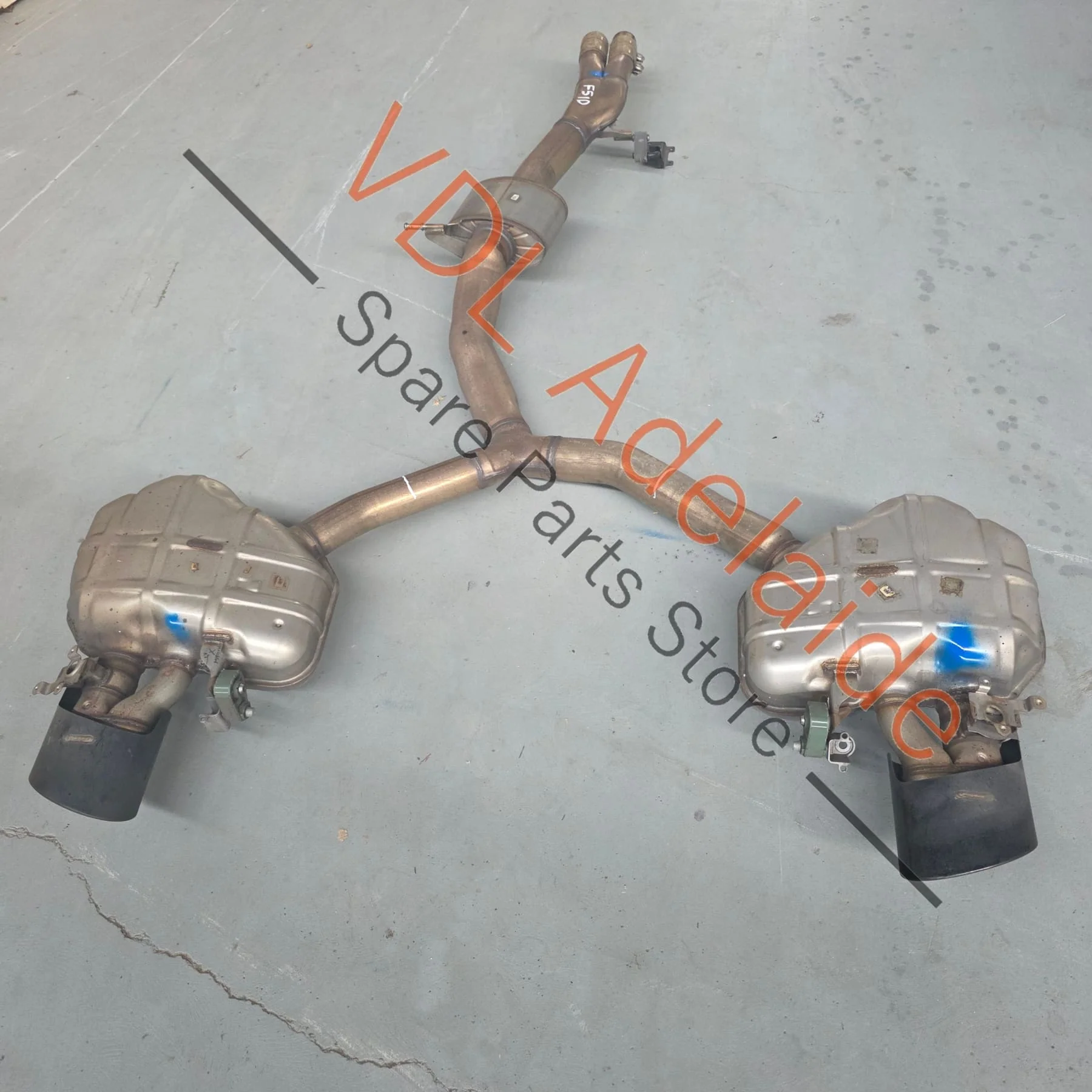 Audi RS5 F5 B9 Exhaust incl Rear Muffler and Tips - Image 3