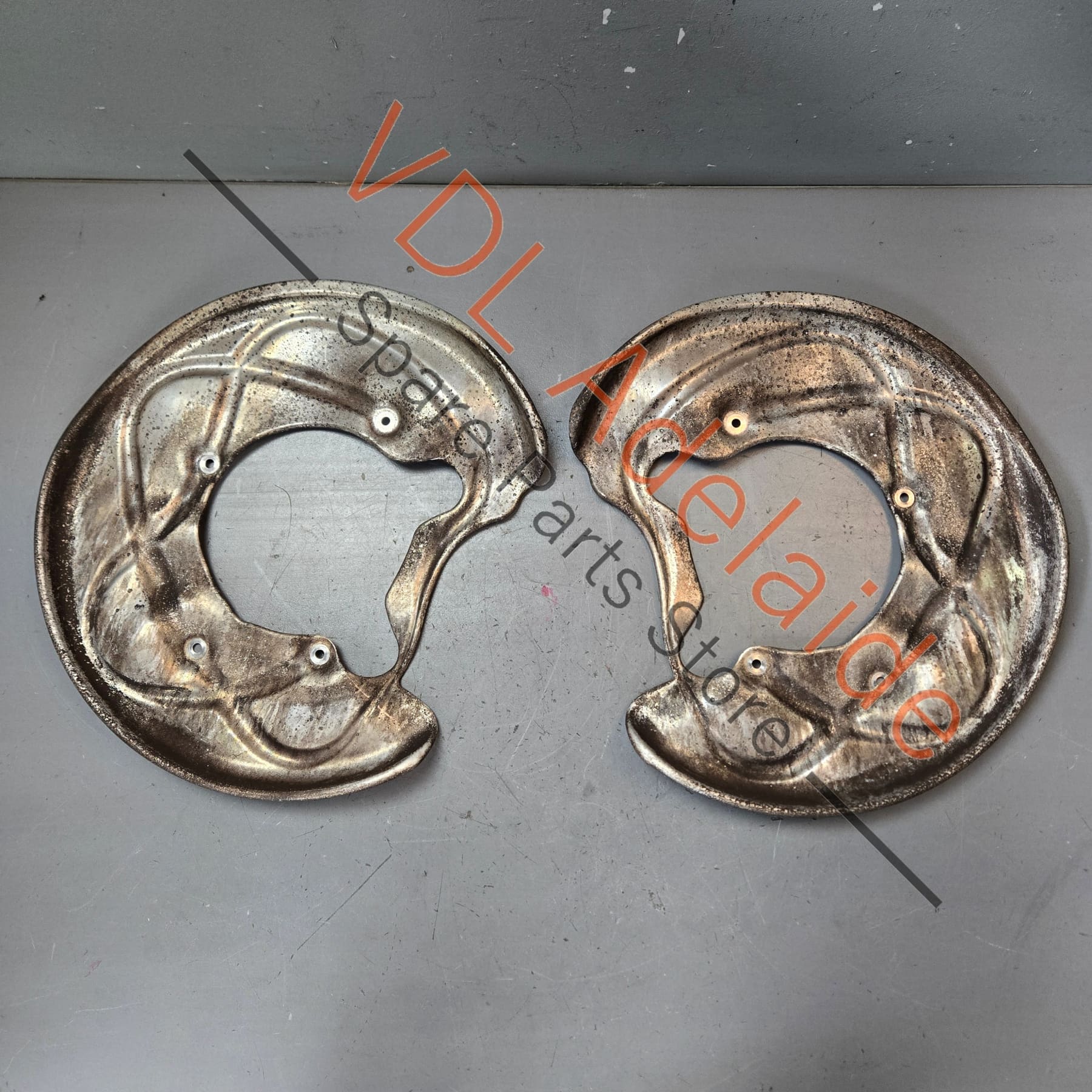 Audi A4 S4 RS4 B9 Rear Brake Dust Shield Cover Pair 8W0615611A 8W0615612A - Image 4