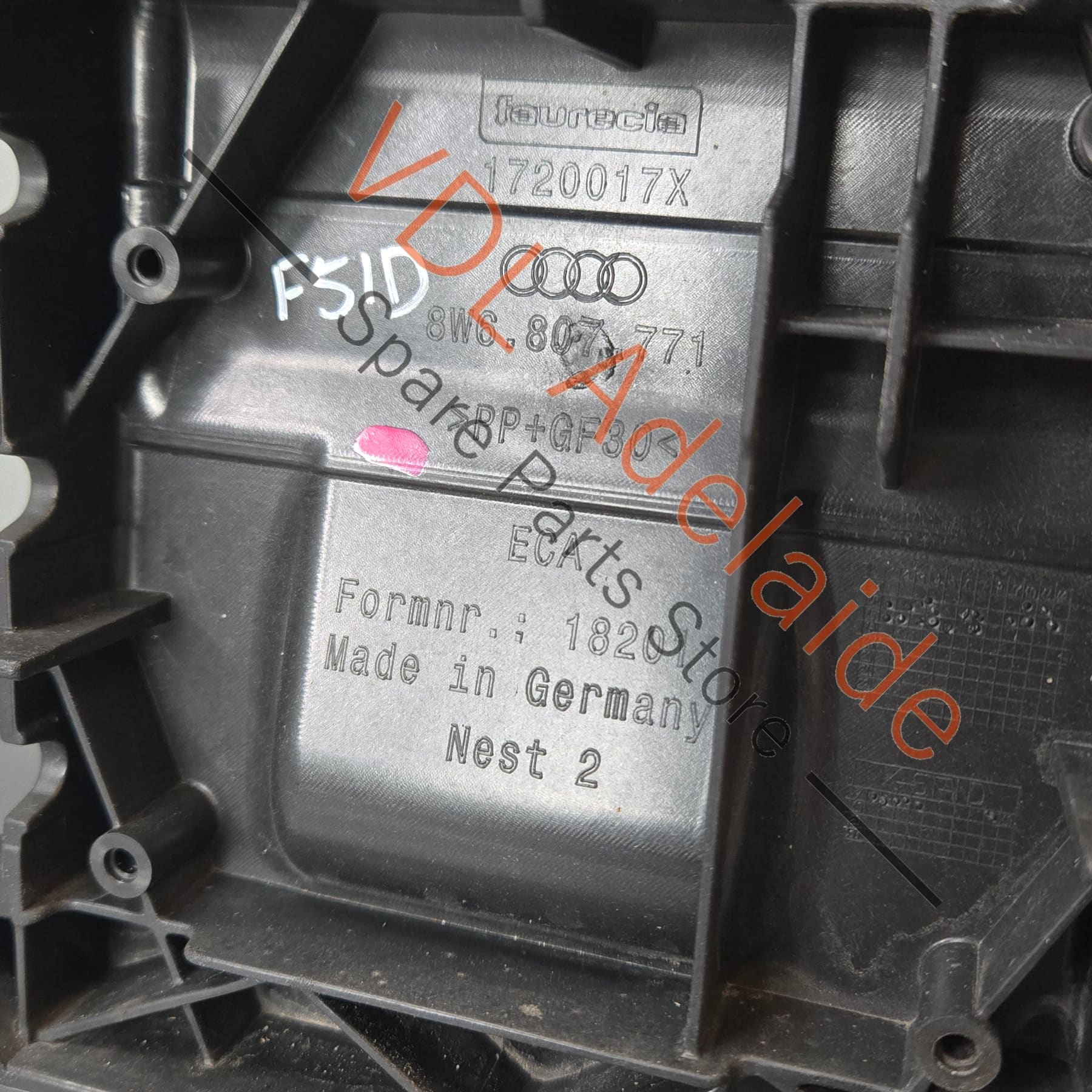 Audi A5 S5 RS5 F5 Radiator Support Bracket Panel 8W6807771D - Image 5