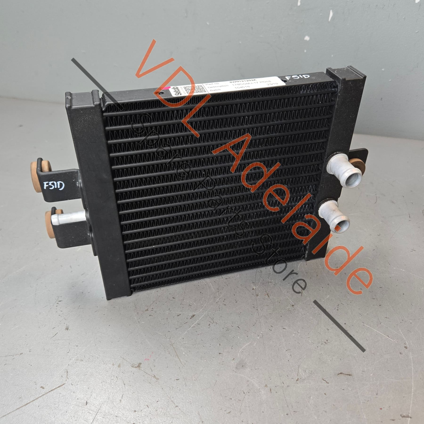 Audi RS5 F5 B9 Front Side Additional Radiator Cooler 8W0121202A