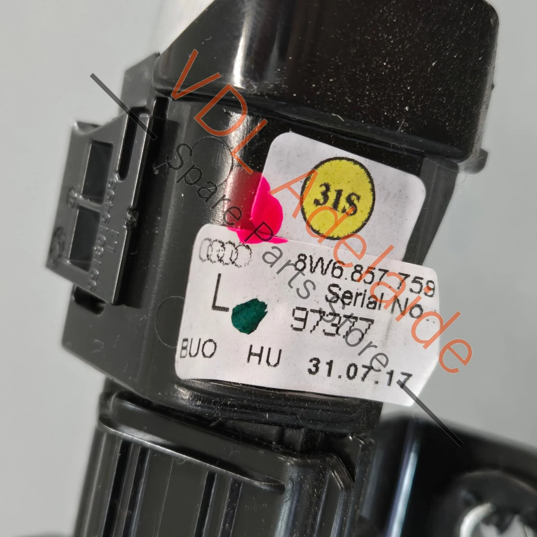 Audi A5 F5 Coupe Left Front Seatbelt Ready Assistant Motor 8W6857759 3Q7 - Image 2