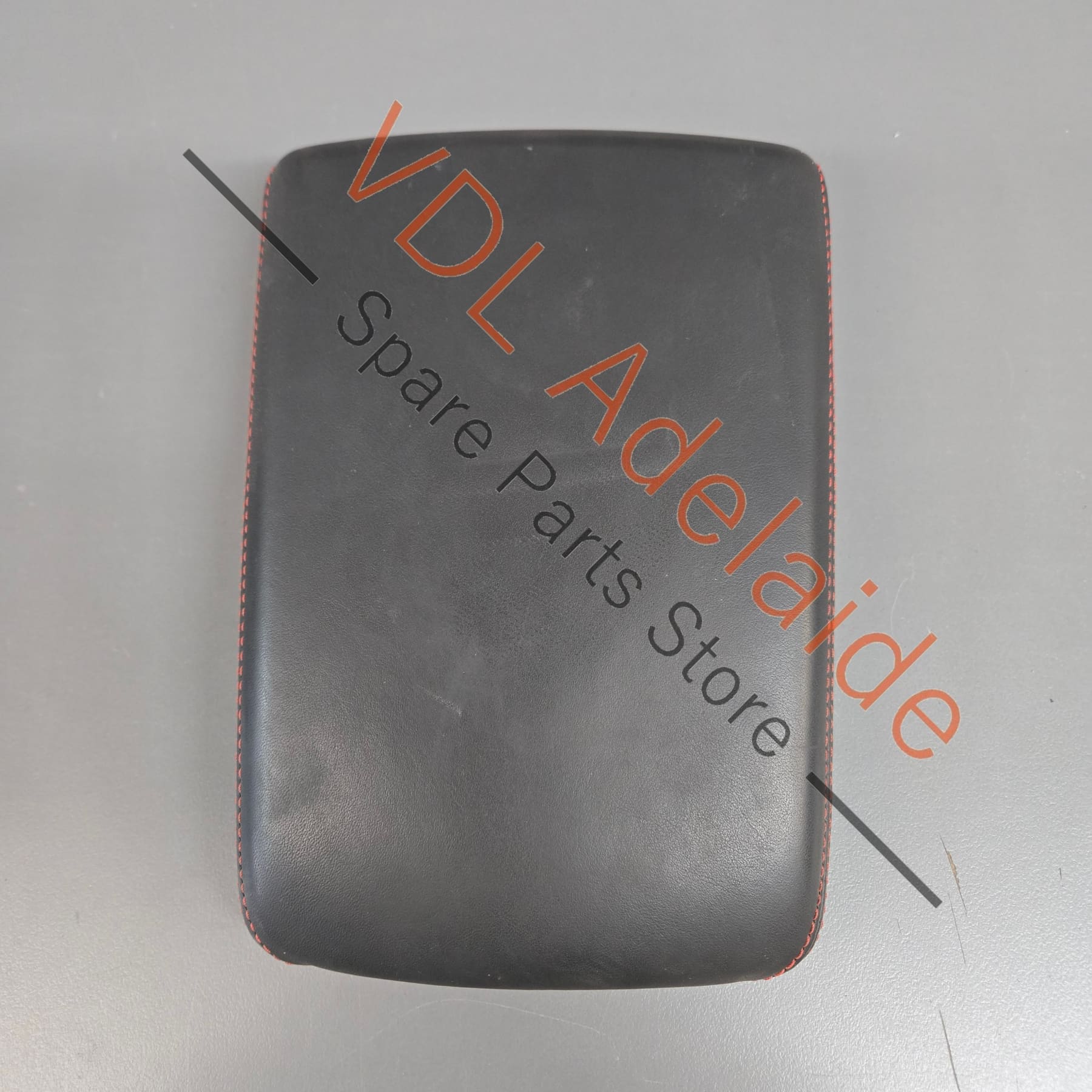 Audi RS5 RS4 B9 Leather Centre Console Arm Rest Armrest 8W0864207J MCB Red Stitch - Image 3