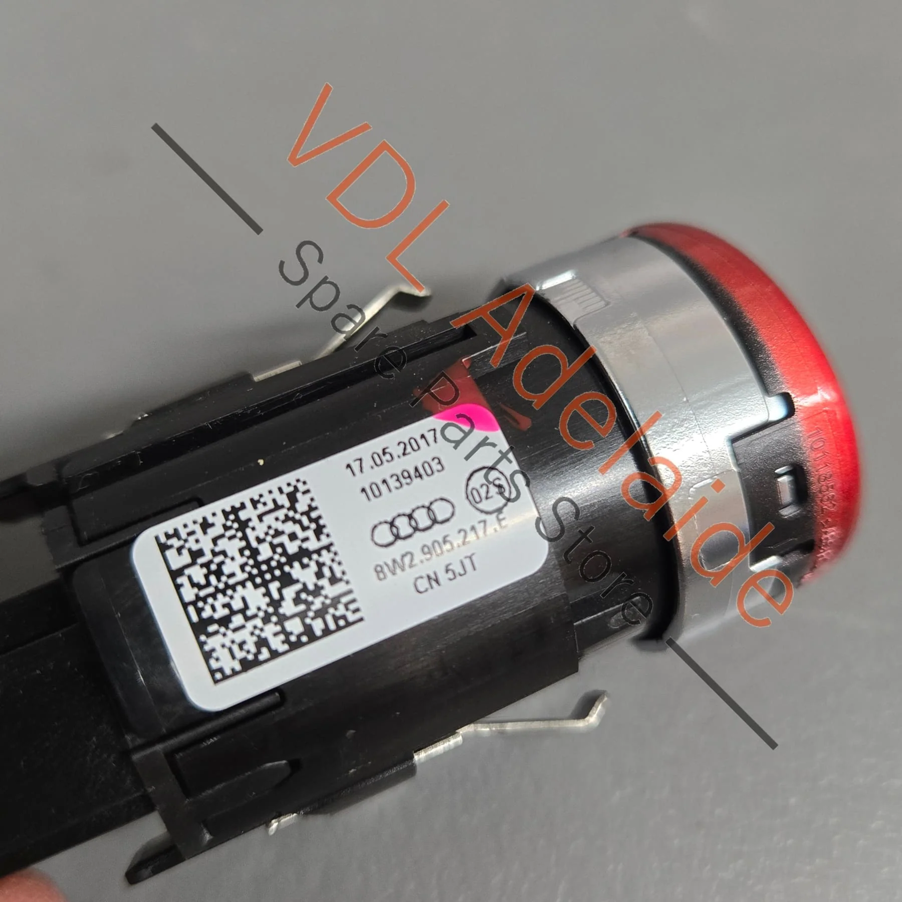 Audi A4 S4 RS4 B9 Start Stop Switch Keyless Red Ring 8W2905217E Suit RHD - Image 4