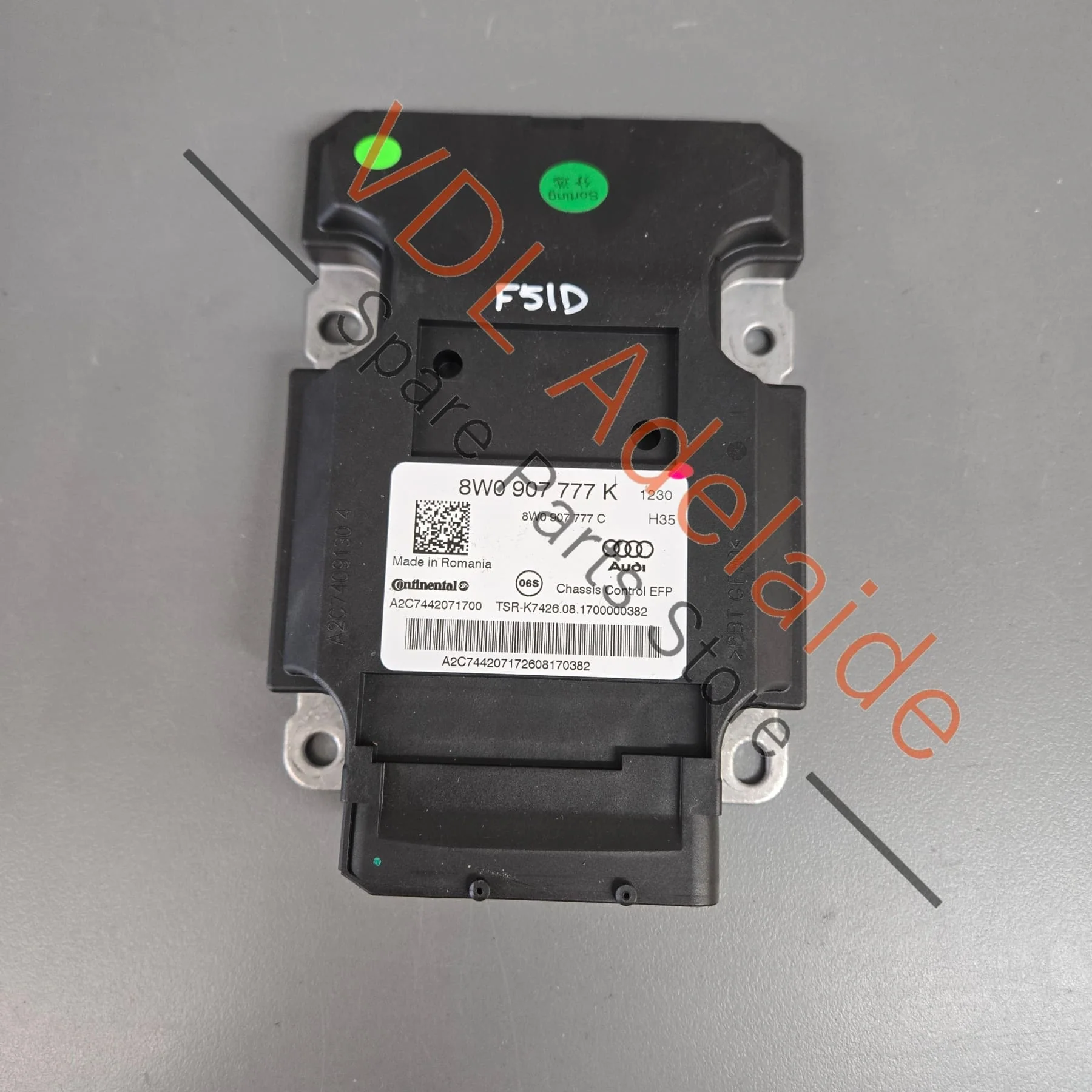 Audi RS5 F5 B9 Active Suspension Control Module 8W0907777K 8W0907777AA