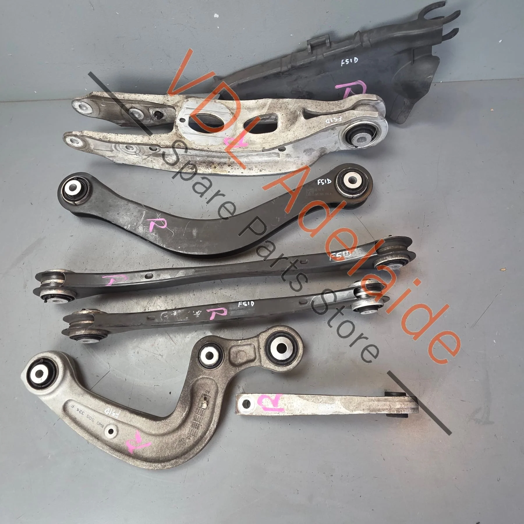 Audi RS4 RS5 B9 Rear Suspension Control Arm Set Right RHS 8W0505311H 8W0505324F 4M0505292D 8W0501530D 8W0505398F