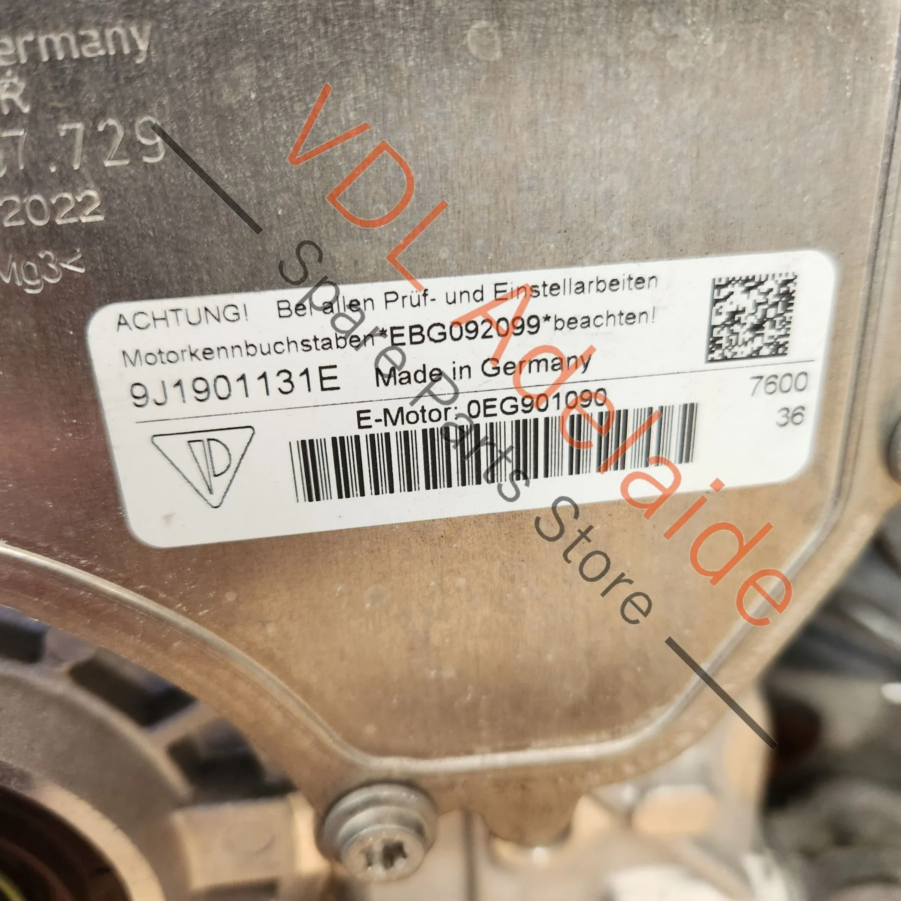 Audi E-Tron GT Porsche Taycan Front Drive Motor 0EG901090 9J1901131E - Image 8
