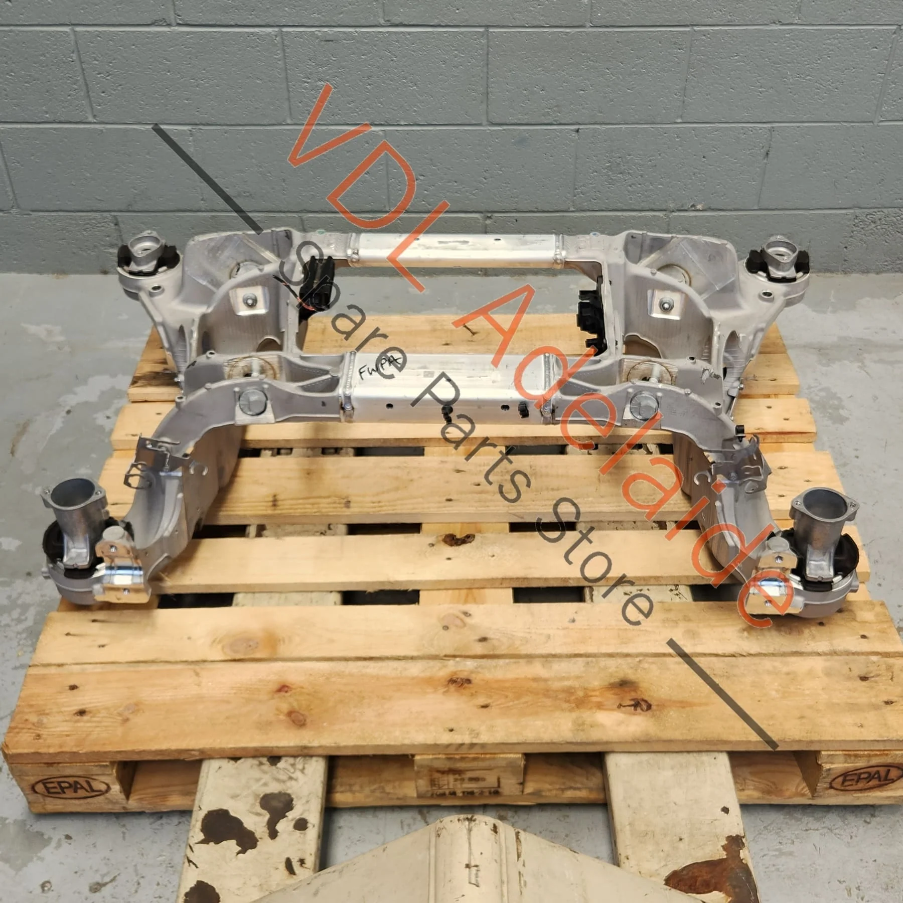 Audi E-Tron GT Porsche Taycan Rear Subframe Cradle Crossmember Undercarriage 9J1599030H - Image 9